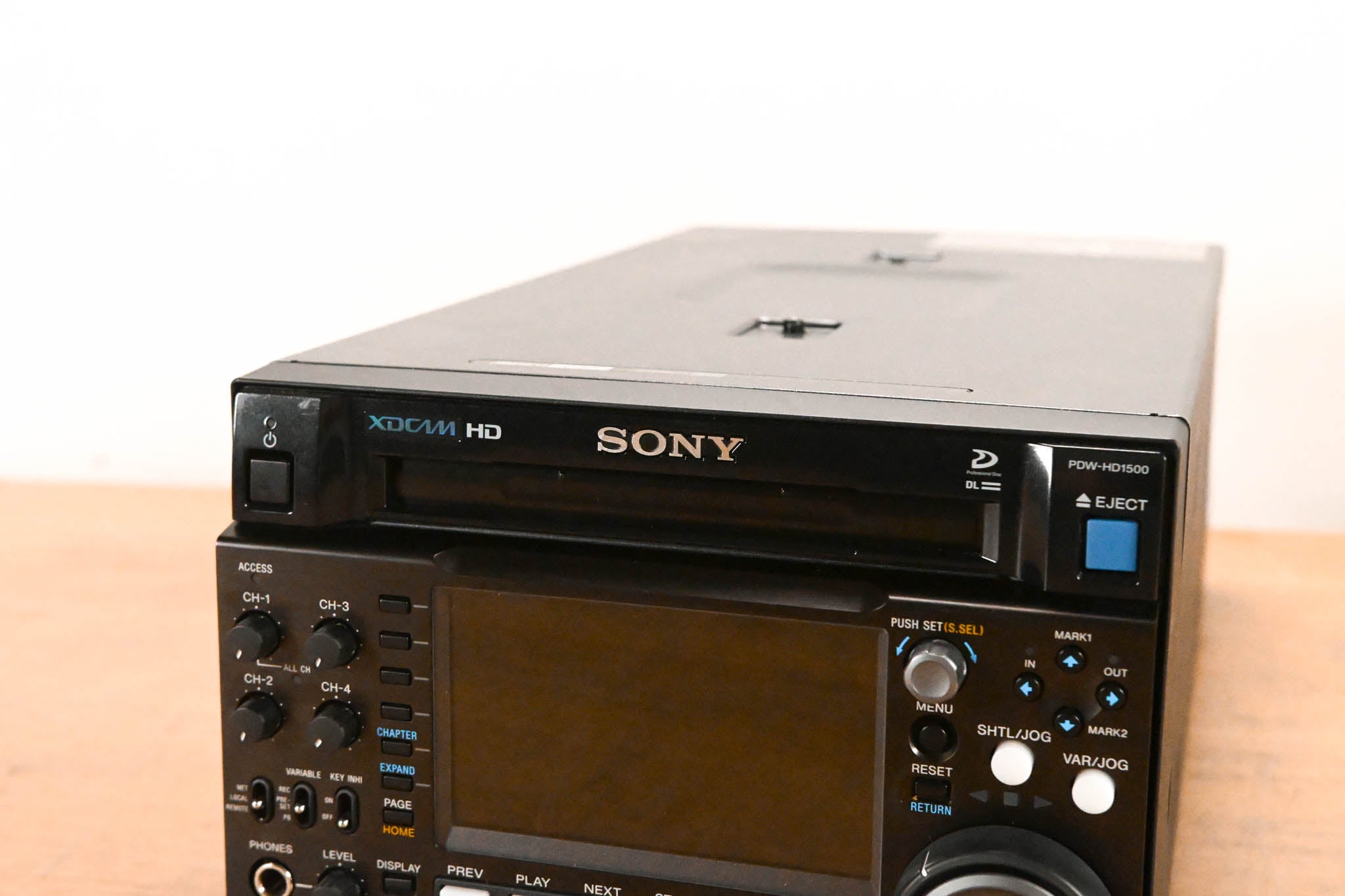 Sony PDW-HD1500 XDCAM HD422 Professional Disc Recorder/Player