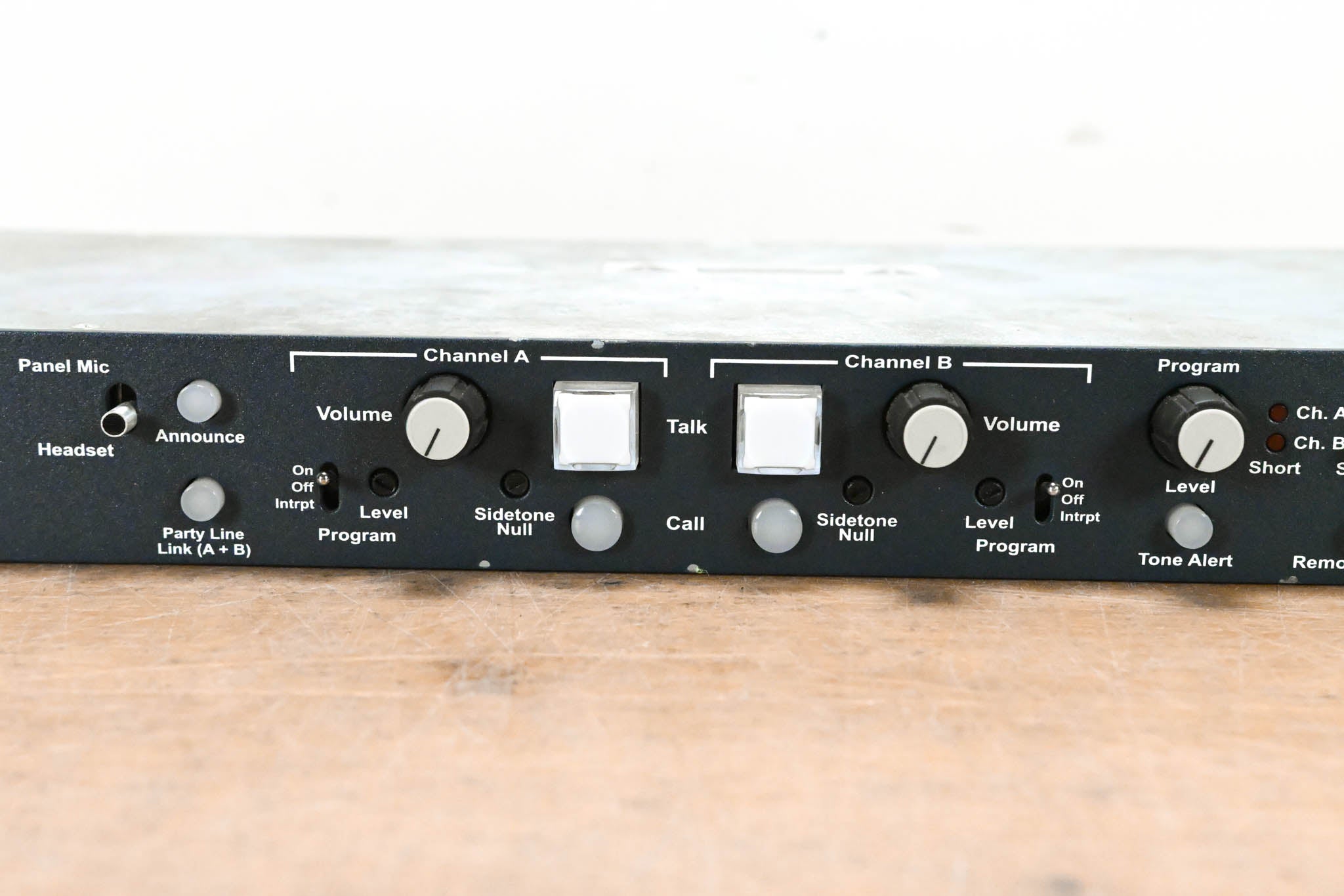 Clear-Com MS-702 2-Channel 1RU Intercom Main Station