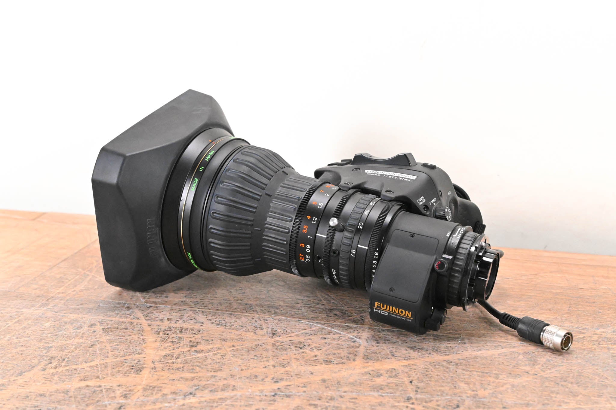 Fujinon ZA22x7.6BERM-M6 TV Zoom Lens - 1:1.8/7.6-167mm