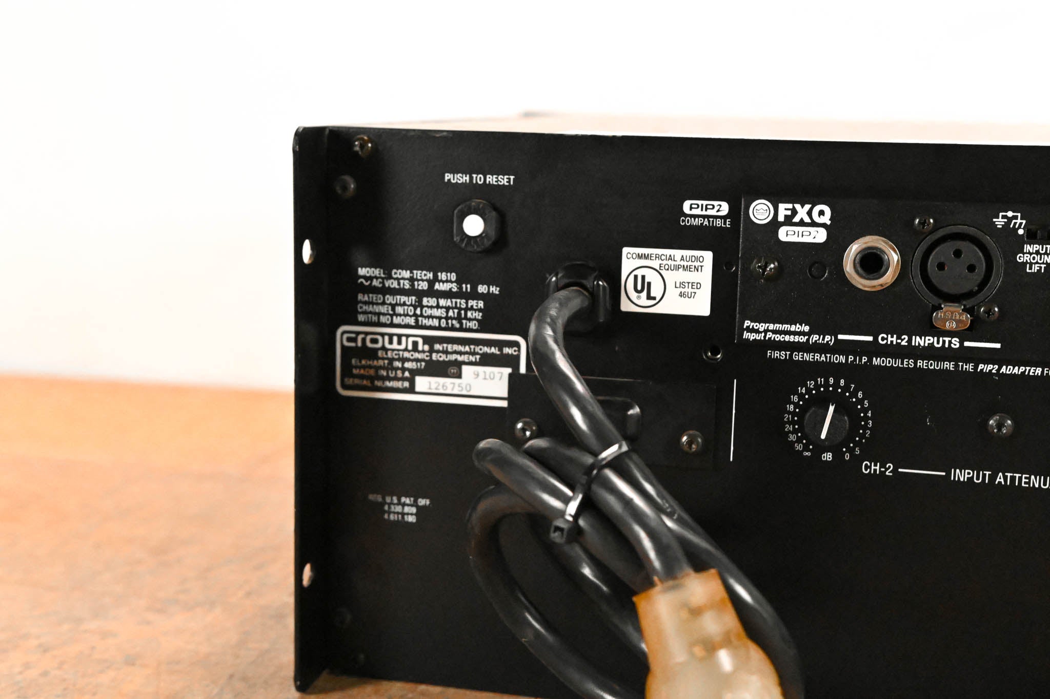 Crown Com-Tech 1610 2-Channel Power Amplifier