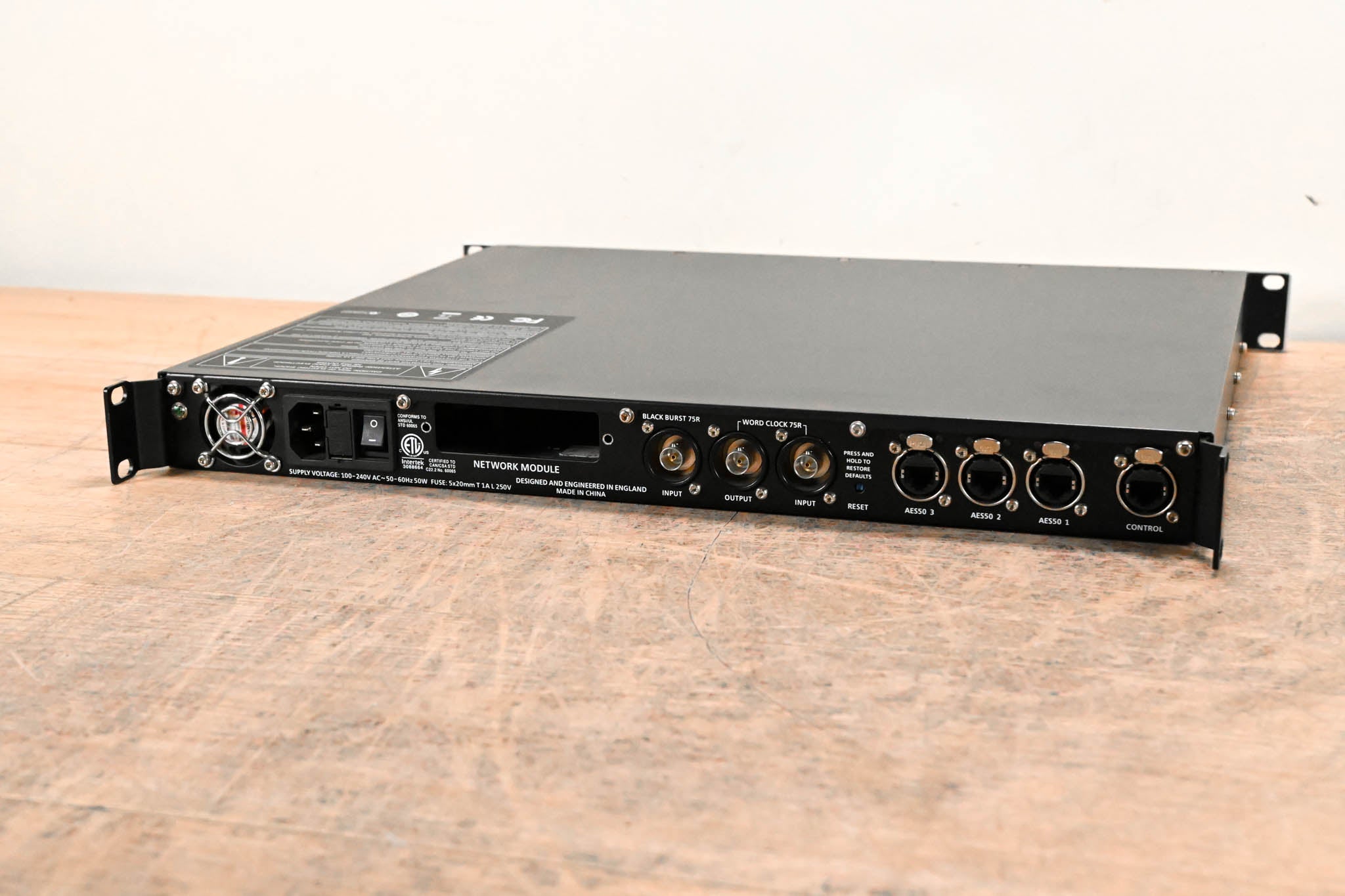 Klark Teknik DN9650 Digital Audio Network Bridge