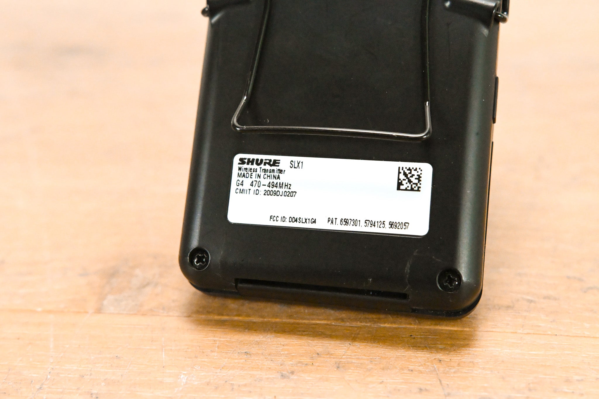 Shure SLX14 Bodypack Wireless System - G4 Band (NO POWER SUPPLY)