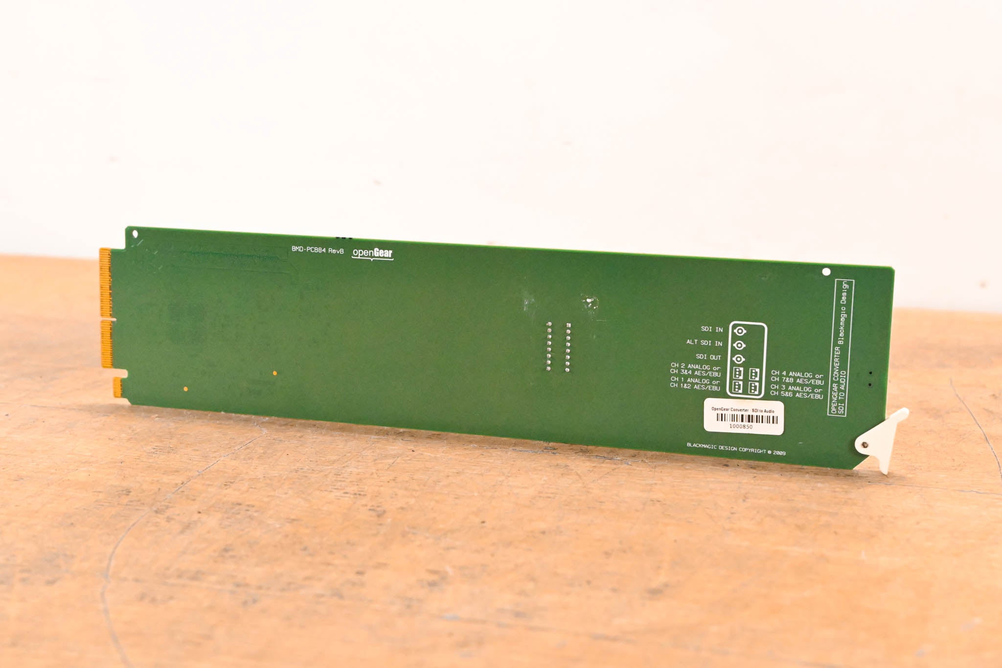 Blackmagic Design OpenGear Converter - SDI to Audio