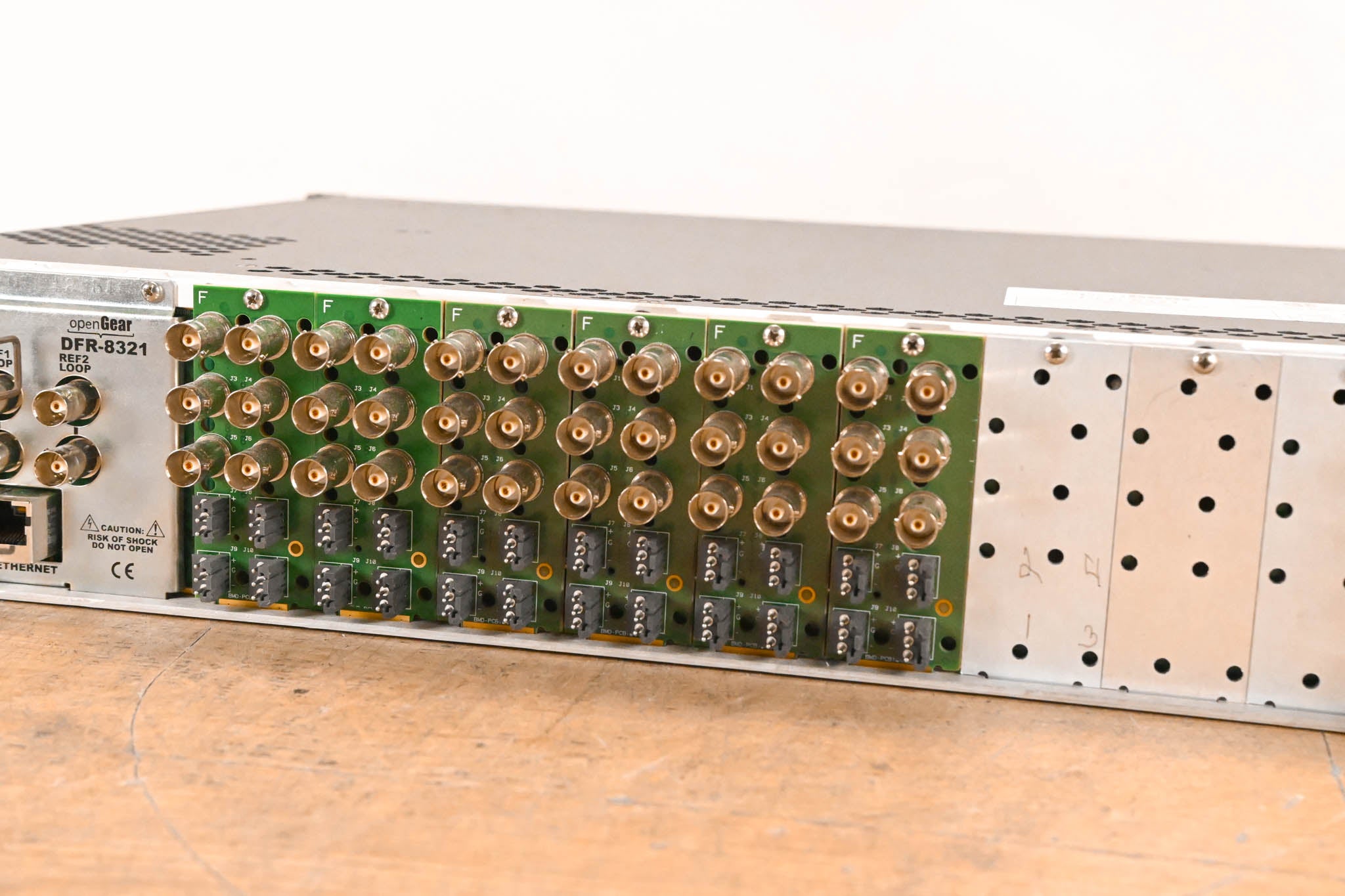 OpenGear DFR-8321 2RU Modular Frame with Cards