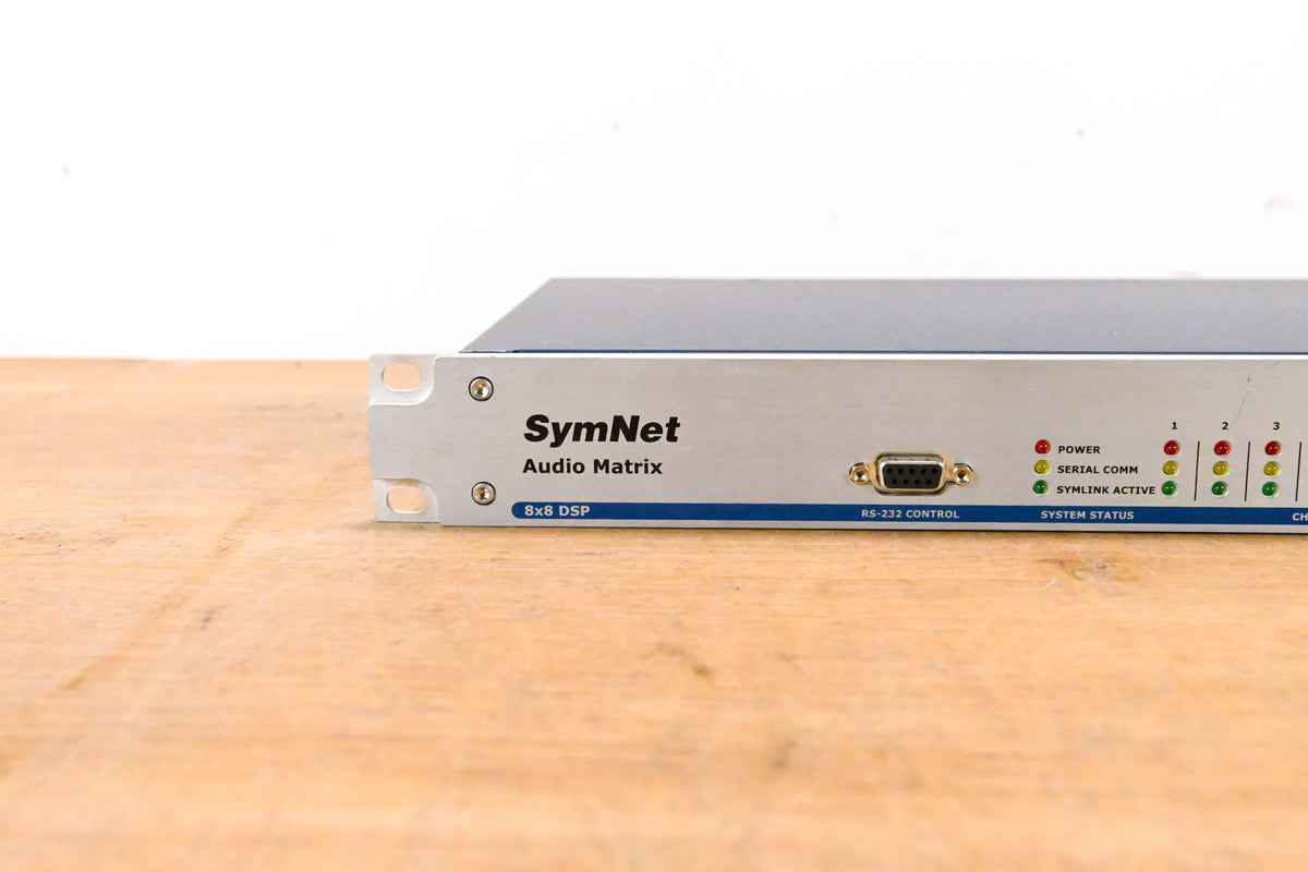 Symetrix SymNet 8x8 DSP Digital Signal Processor