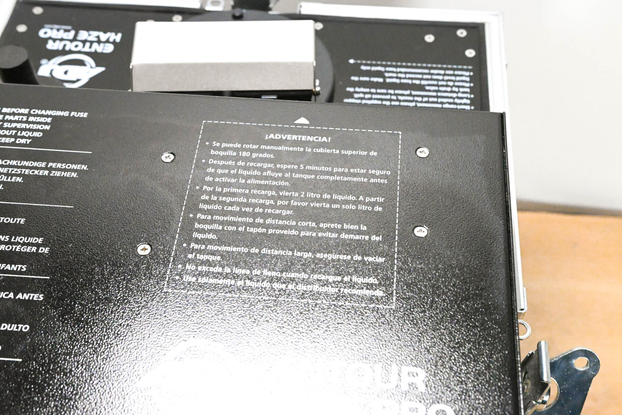 ADJ Entour Haze Pro Haze Machine and Flight Case