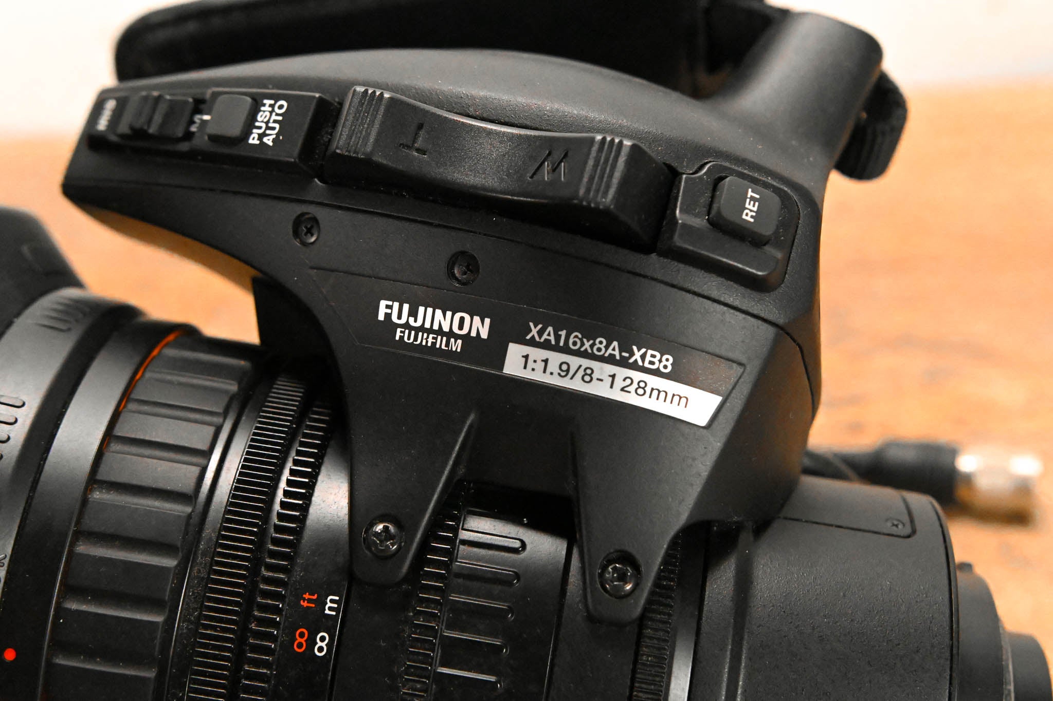 Fujinon XA16x8A-XB8 Broadcast Zoom Lens - 1:1.9/8-128mm