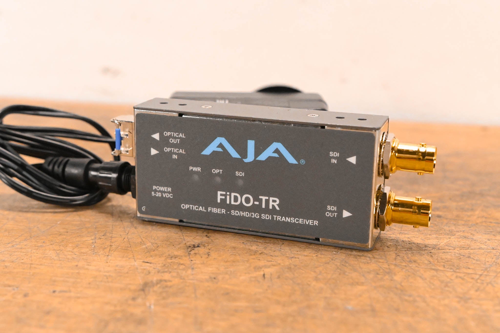 AJA FiDO-TR 1-Channel 3G-SDI/LC Single-Mode LC Fiber Transceiver