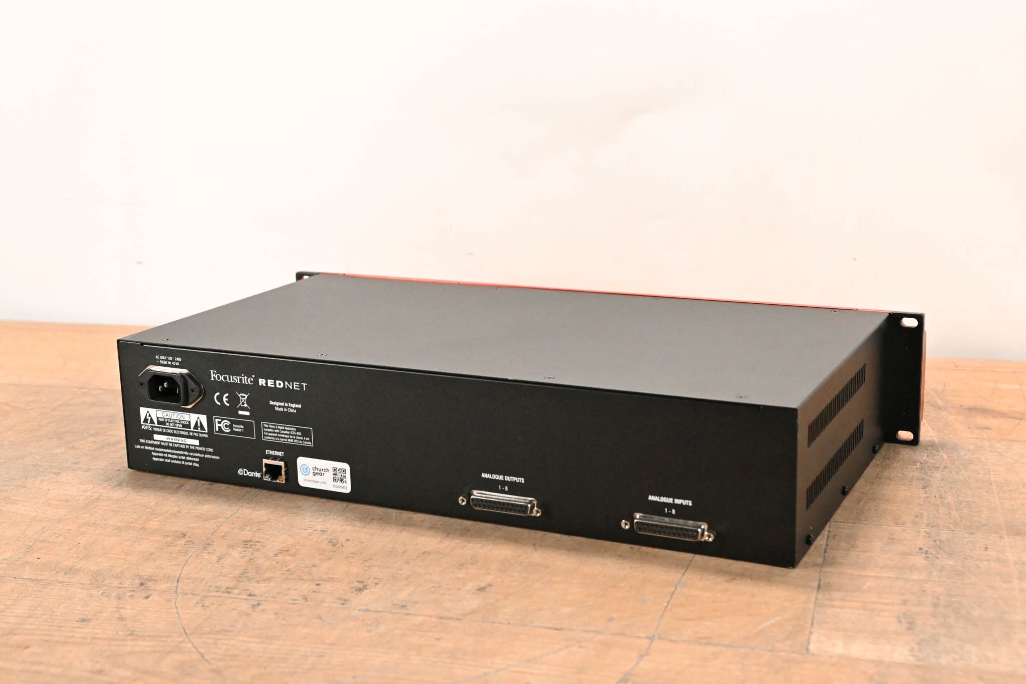 Focusrite RedNet 1 Dante Audio Interface