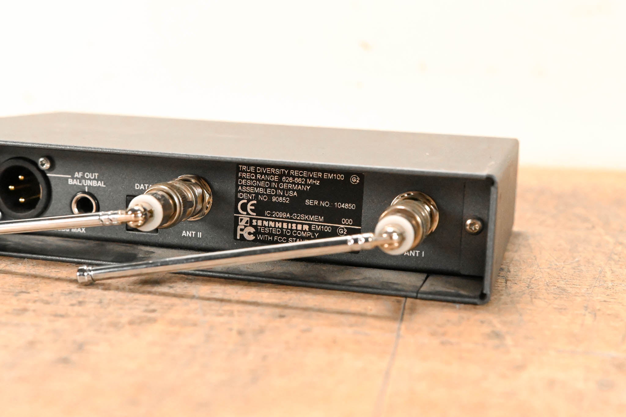 Sennheiser EM 100 G2 Wireless Receiver - B Range: 626-662 MHz