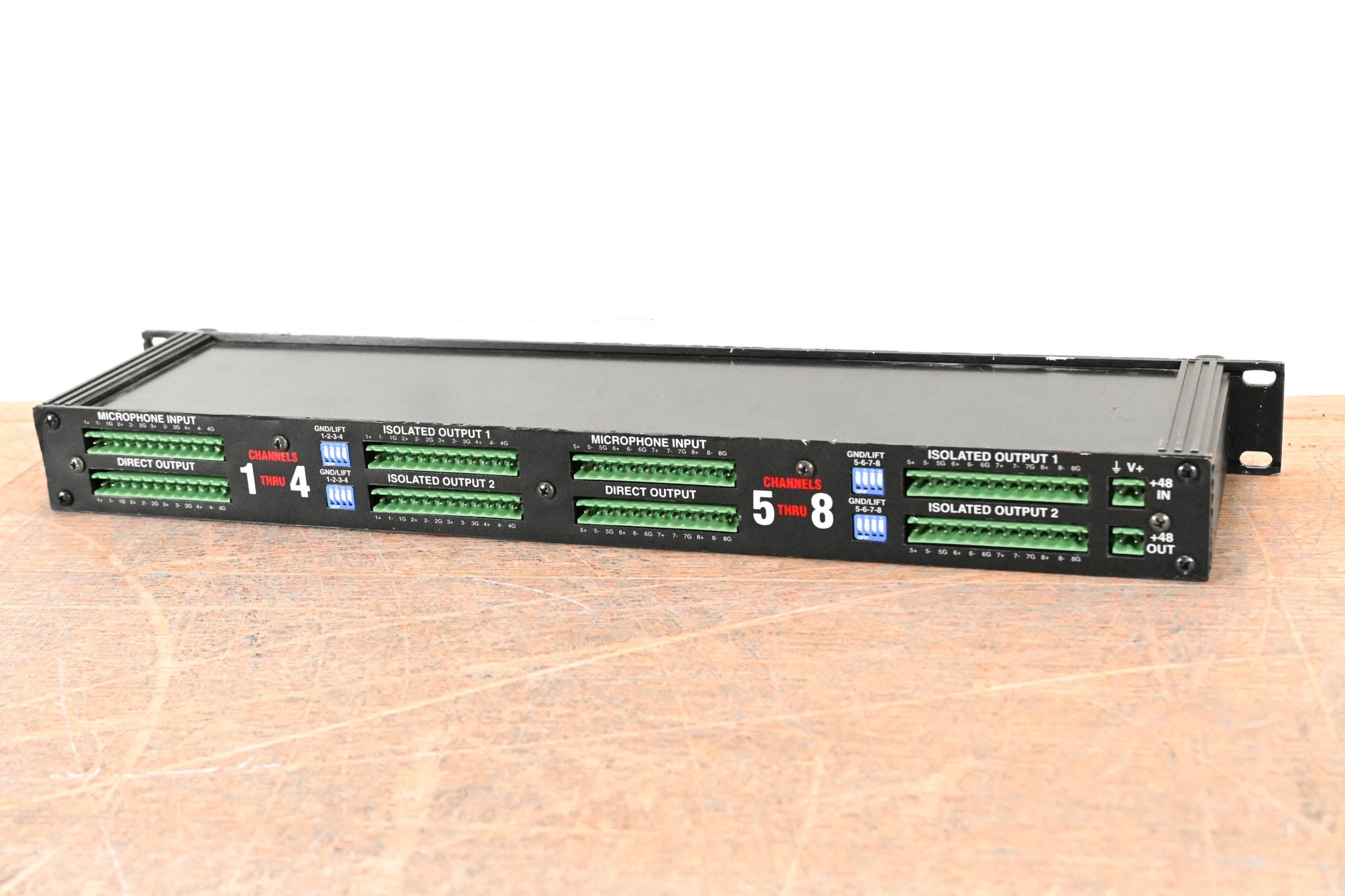 ProCo MS-83P 8-Channel, 2-Way Microphone Splitter CG006W7