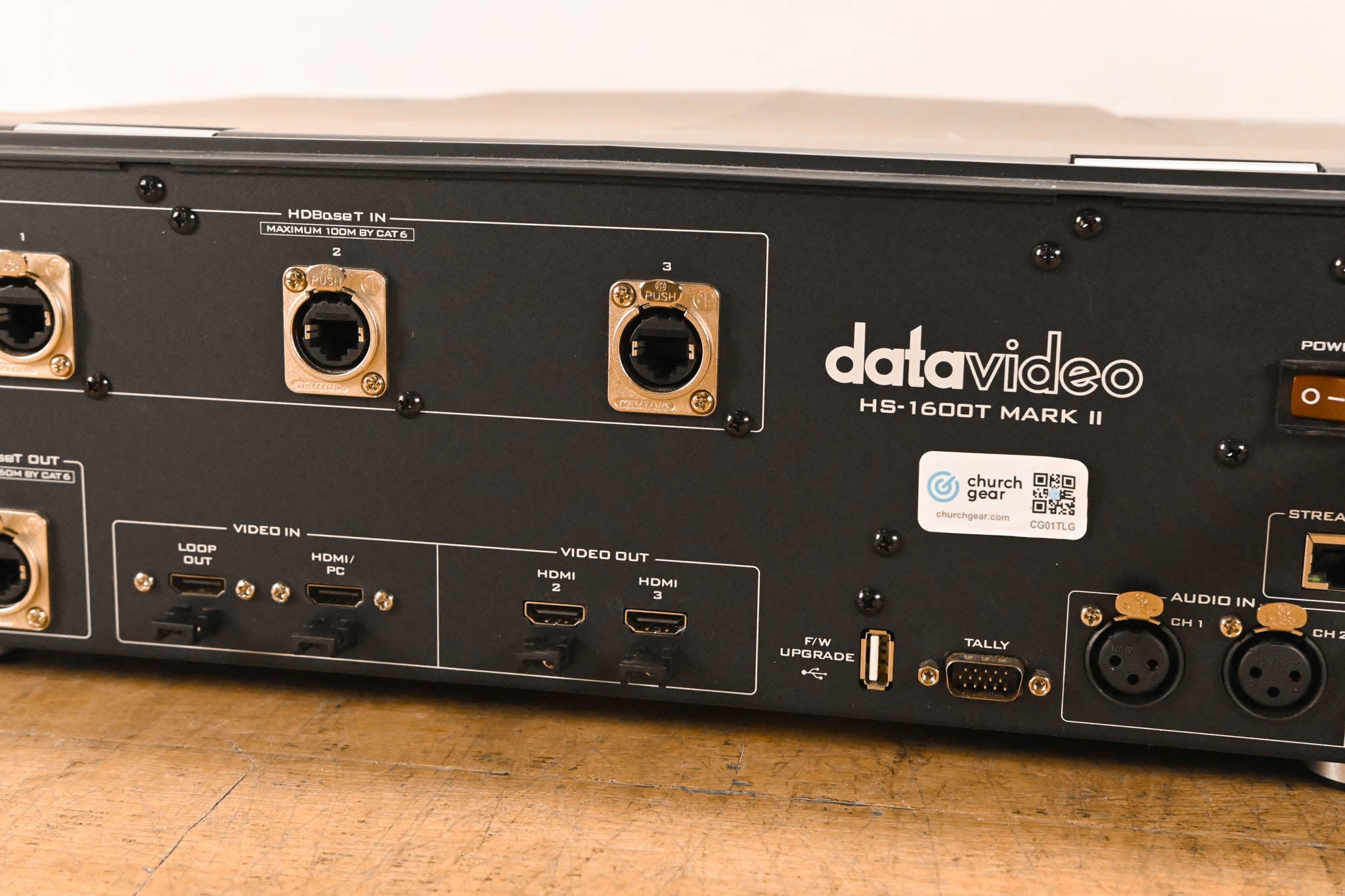 Datavideo HS-1600T MARK II 4-Channel HD Portable Streaming Studio