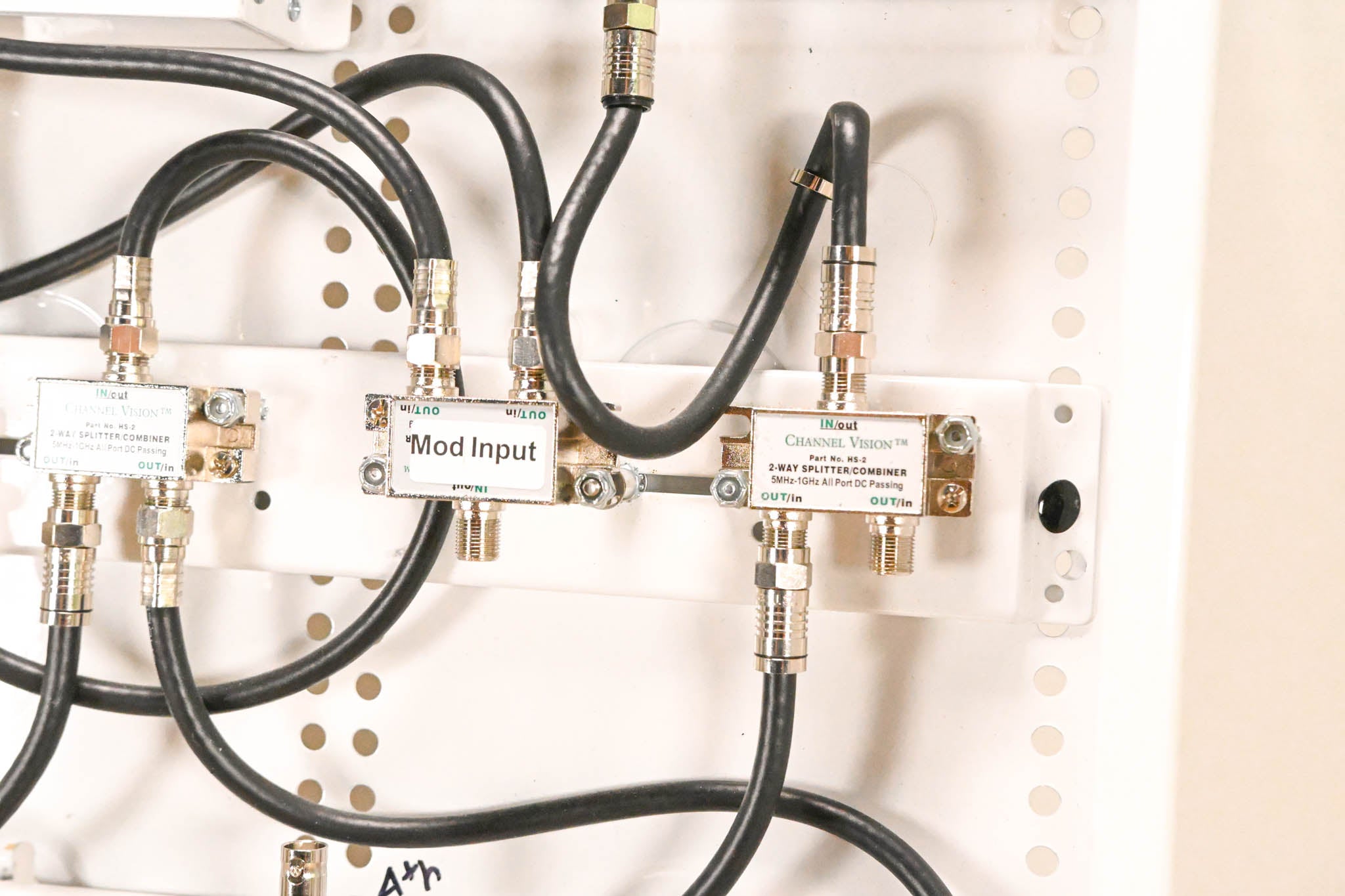 Channel Vision DP-3/12-II Amplified RF Coax Distribution Panel
