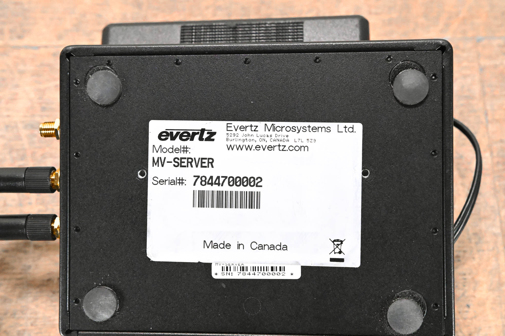Evertz MV-SERVER for 3067Vip Series Multiviewer
