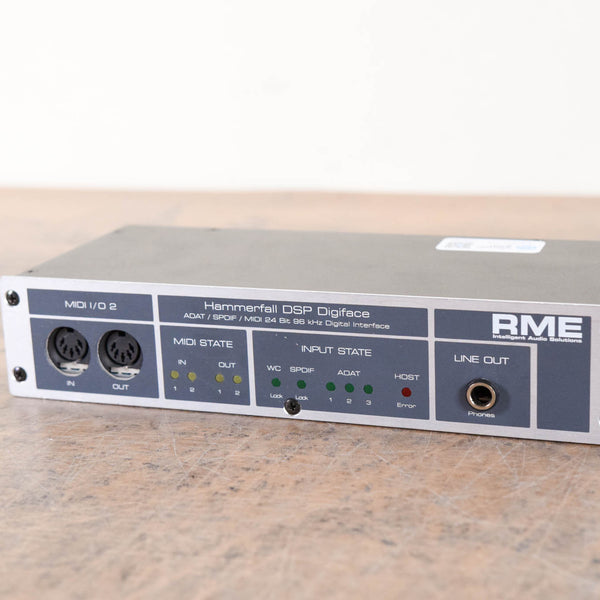 RME Hammerfall DSP Digiface 96 kHz Digital Interface (NO POWER SUPPLY)  CG00TG0