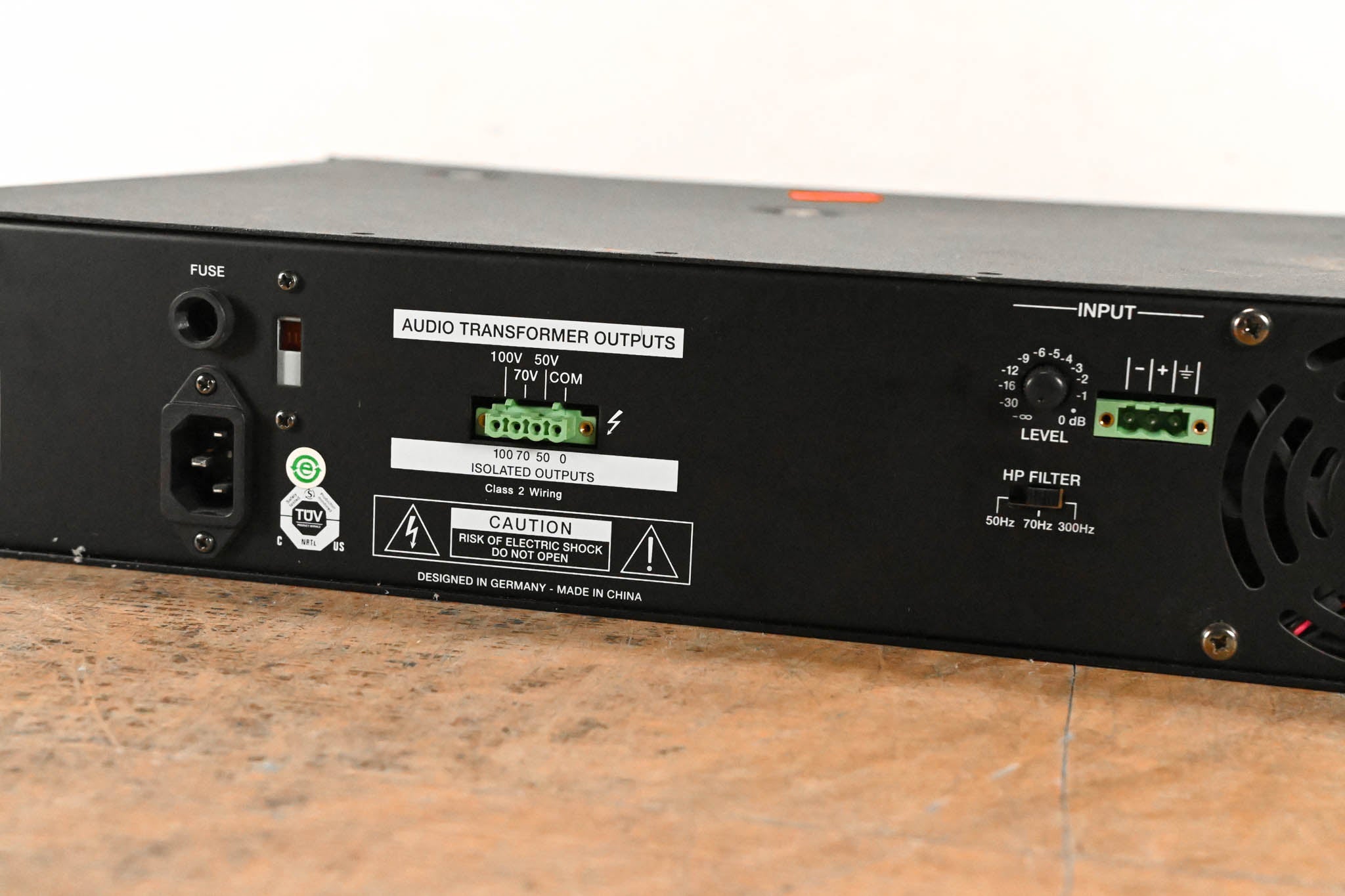 Electro-Voice (EV) PA1250T Single‑Channel 250W Power Amplifier