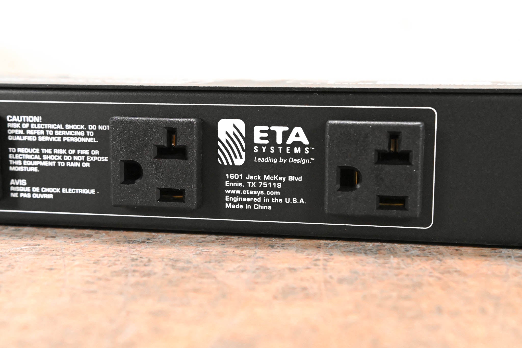 ETA Systems ETA-S20 9-Outlet 20A Power Conditioner and Distribution Unit