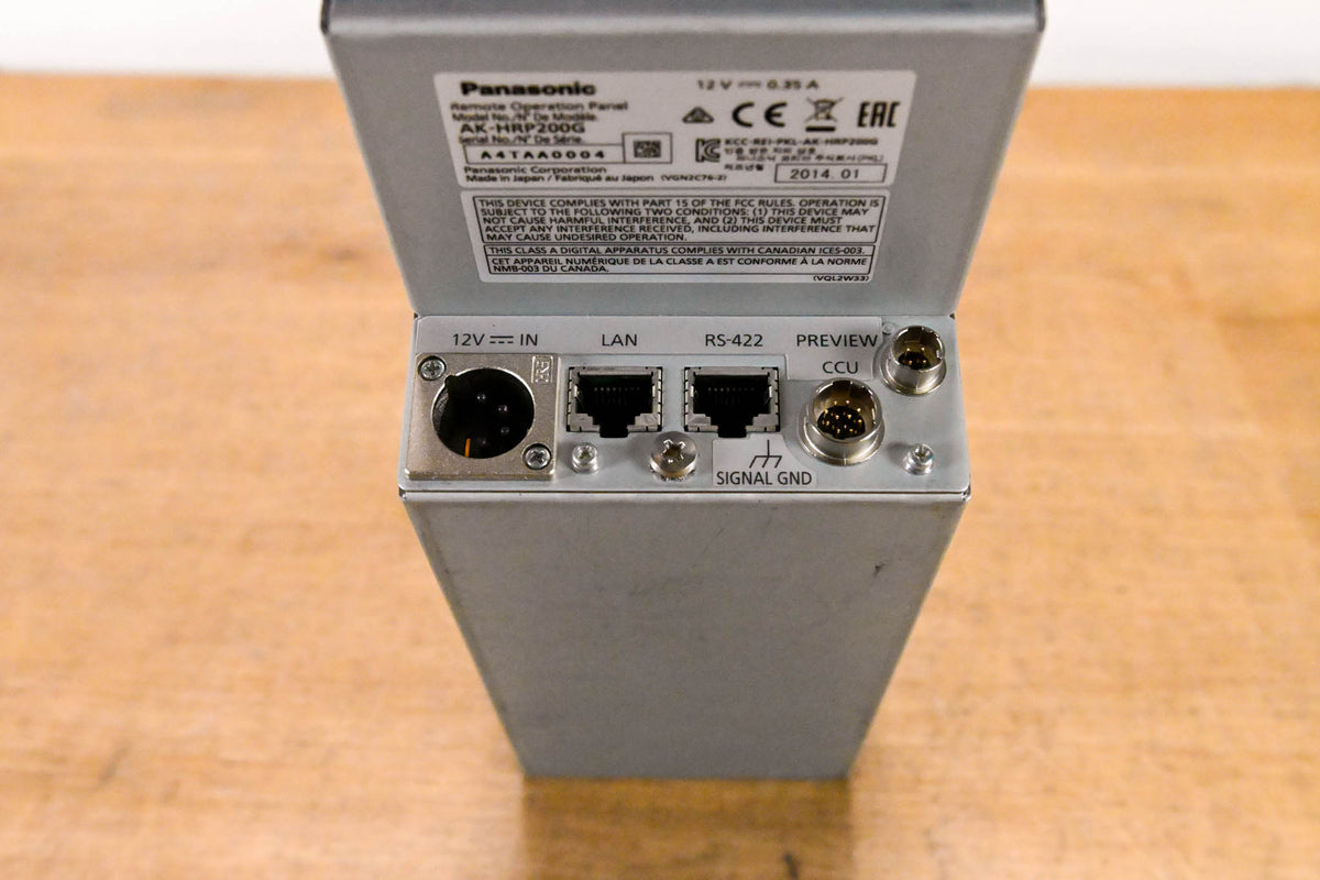 Panasonic AK-HRP200G Remote Operation Panel