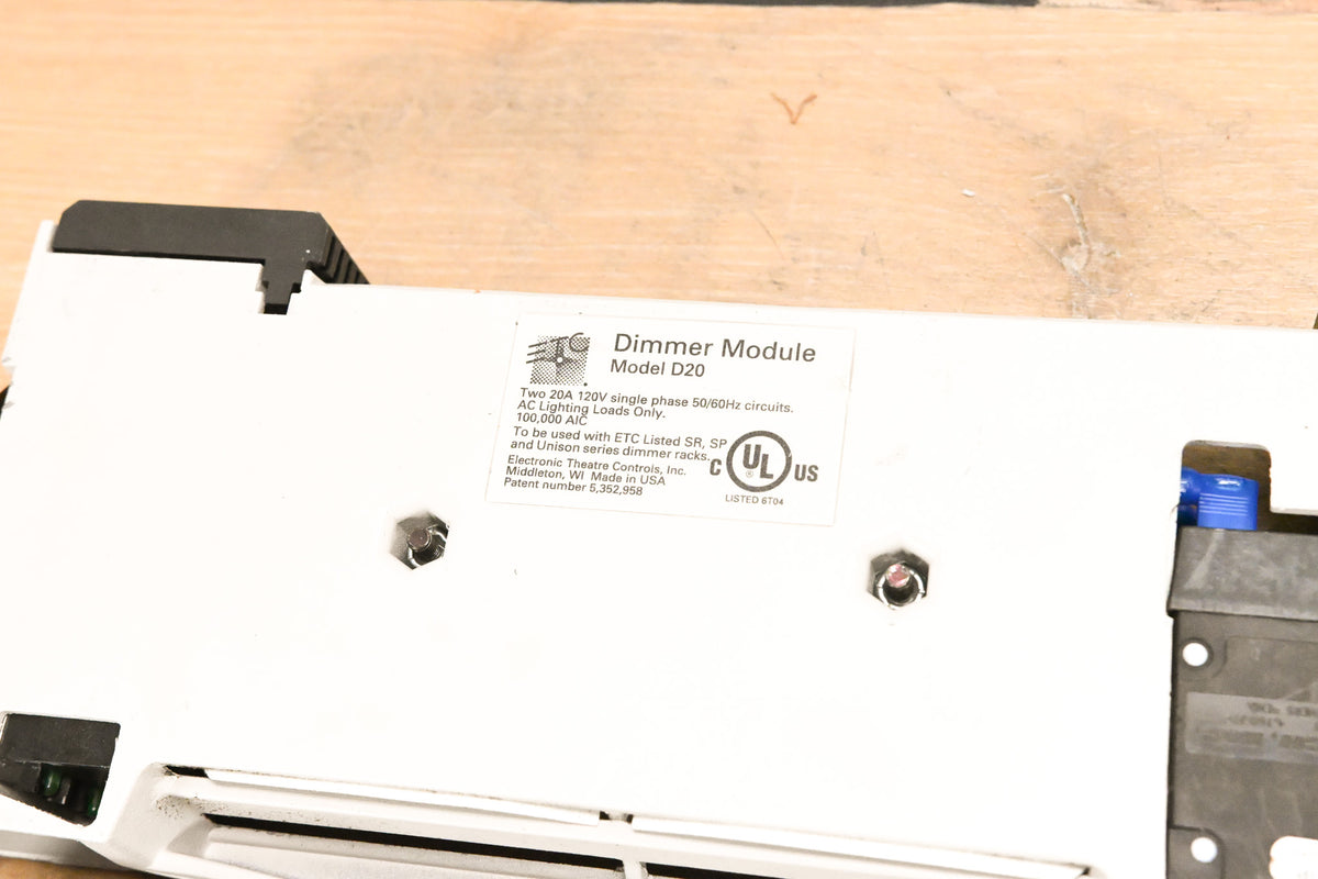ETC D20 Dual 20A Dimmer Module (Pack of 4)