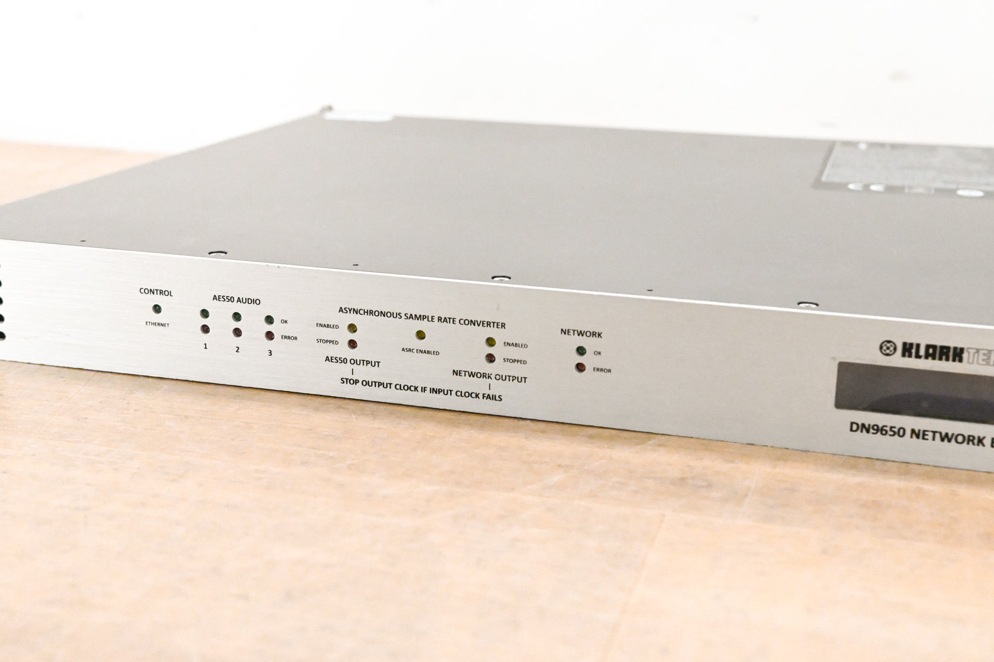 Klark Teknik DN9650 Digital Audio Network Bridge
