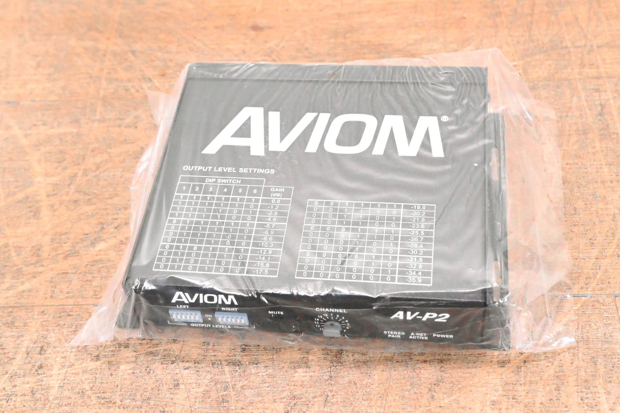 Aviom AV-P2 Two-Channel Output Module for Pro16 A-Net System