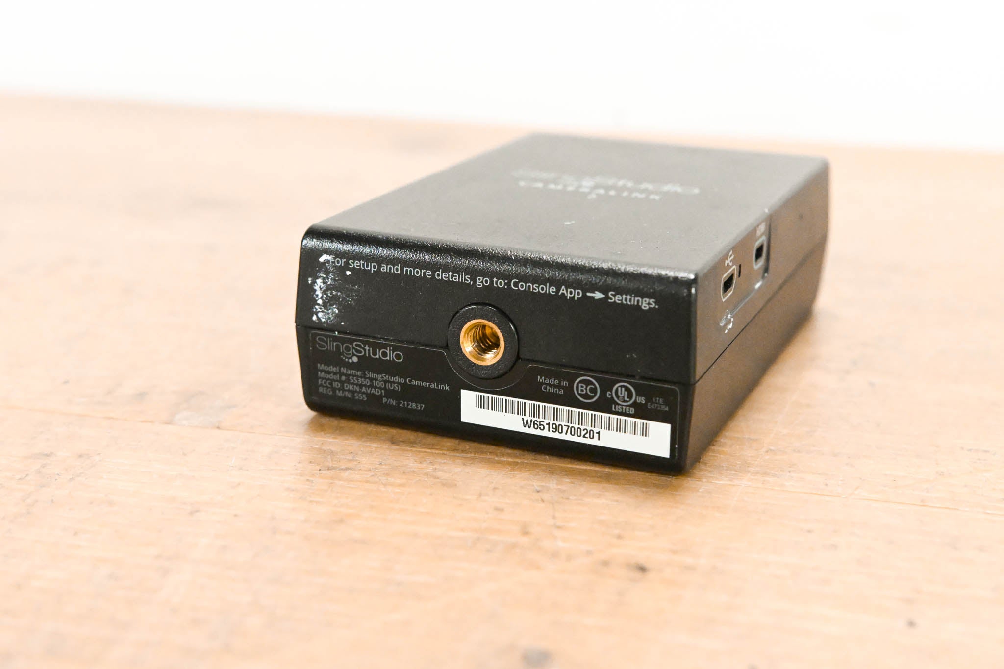 SlingStudio CameraLink