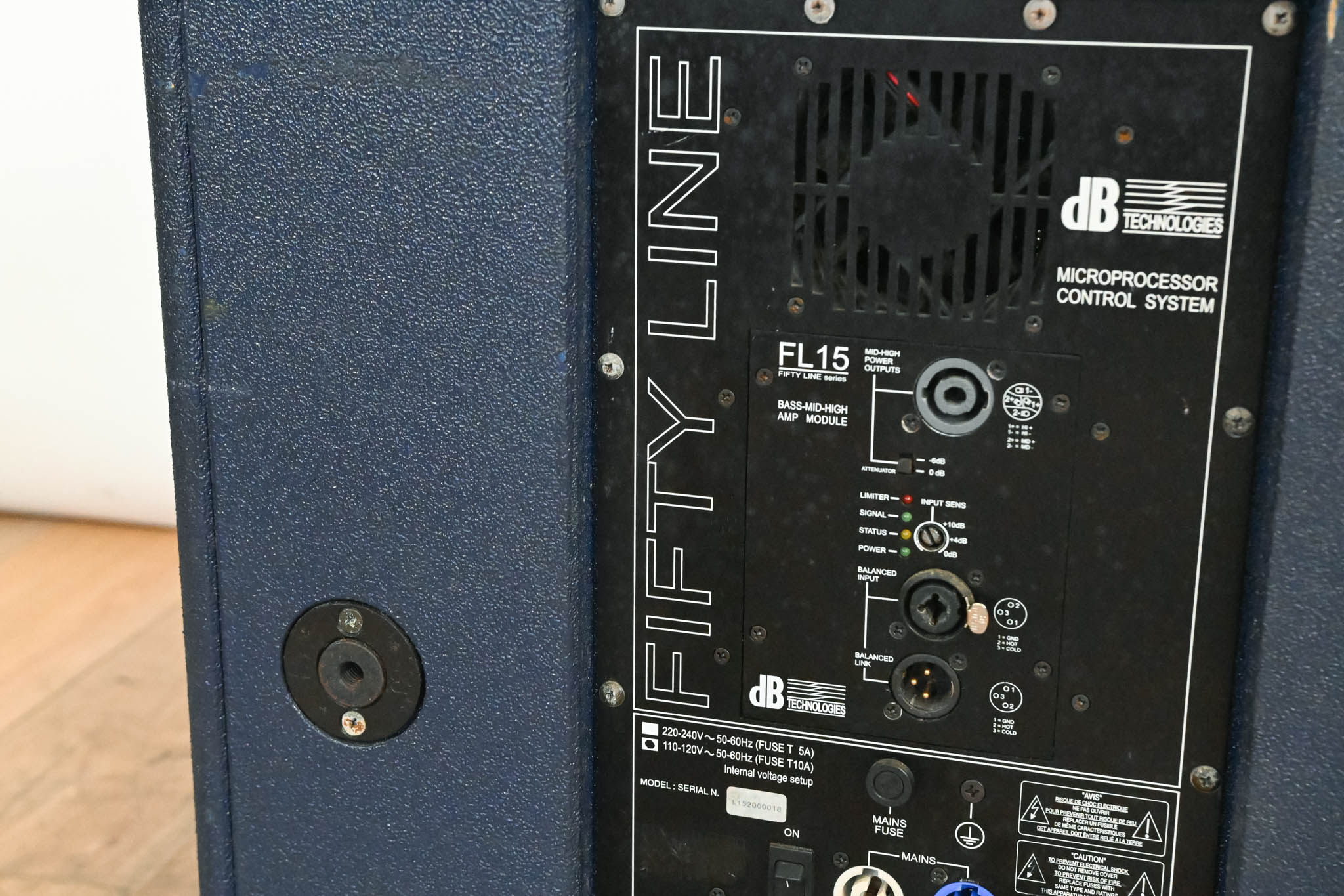 dB Technologies FL15 Fifty Line 15" Active Mid-Bass PA Speaker