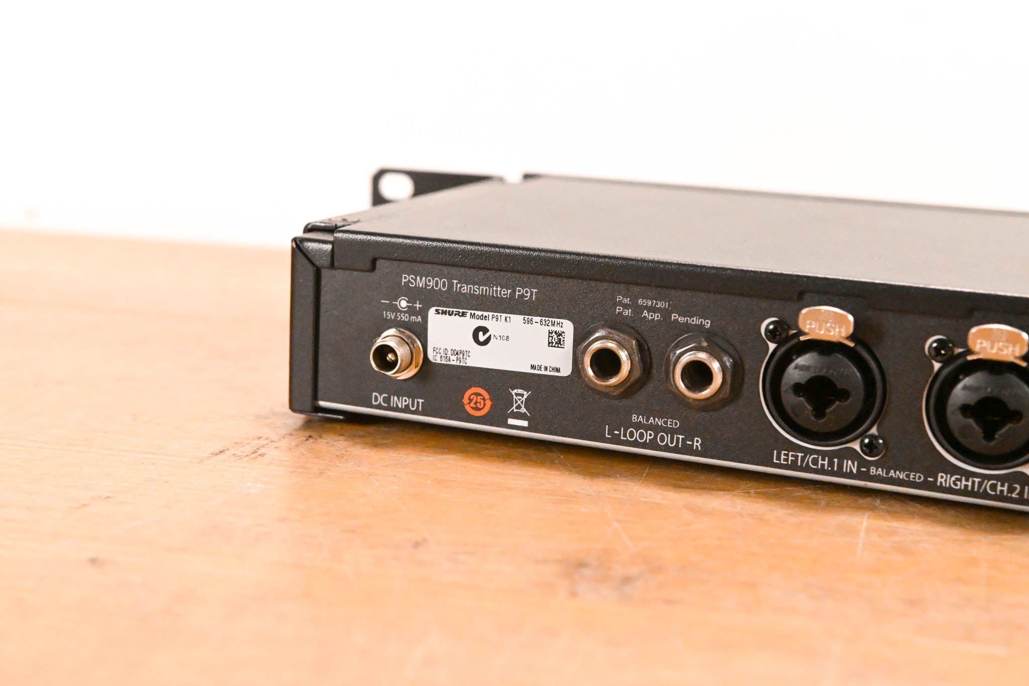 Shure PSM 900 Wireless IEM System K1 Band: 596-632MHz NO POWER SUPPLY
