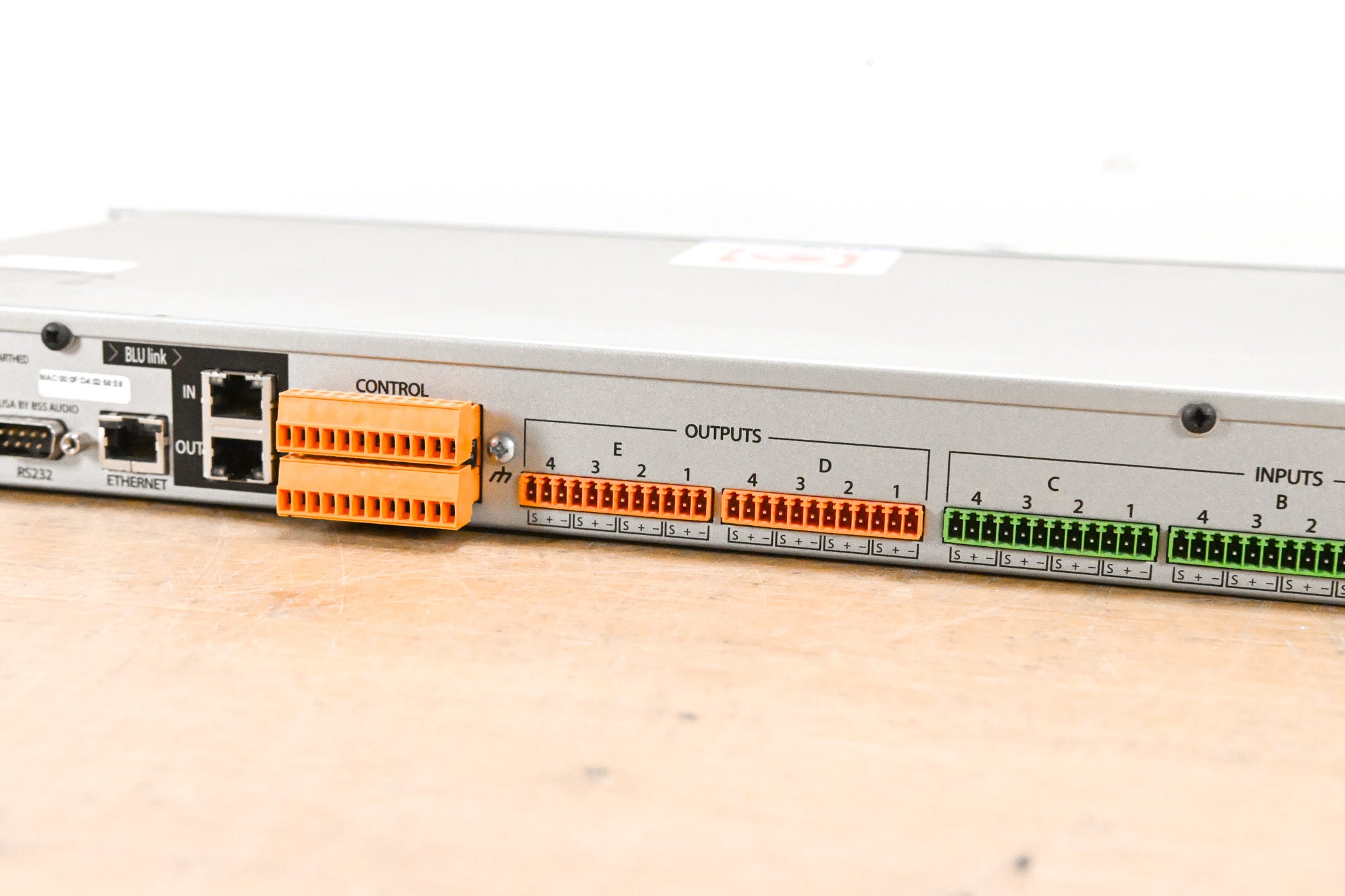BSS London BLU-100 12x8 Signal Processor with BLU Link