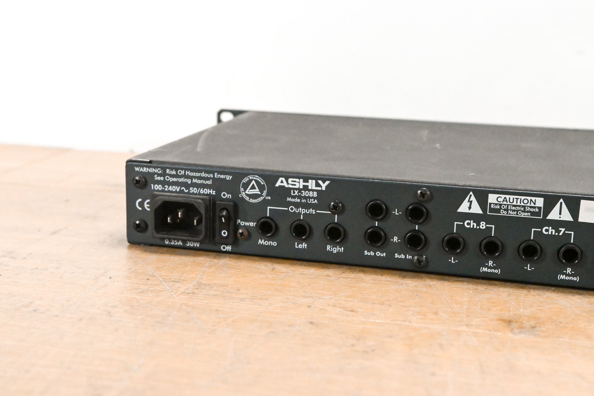 Ashly LX-308B 8-Channel Stereo Line Mixer
