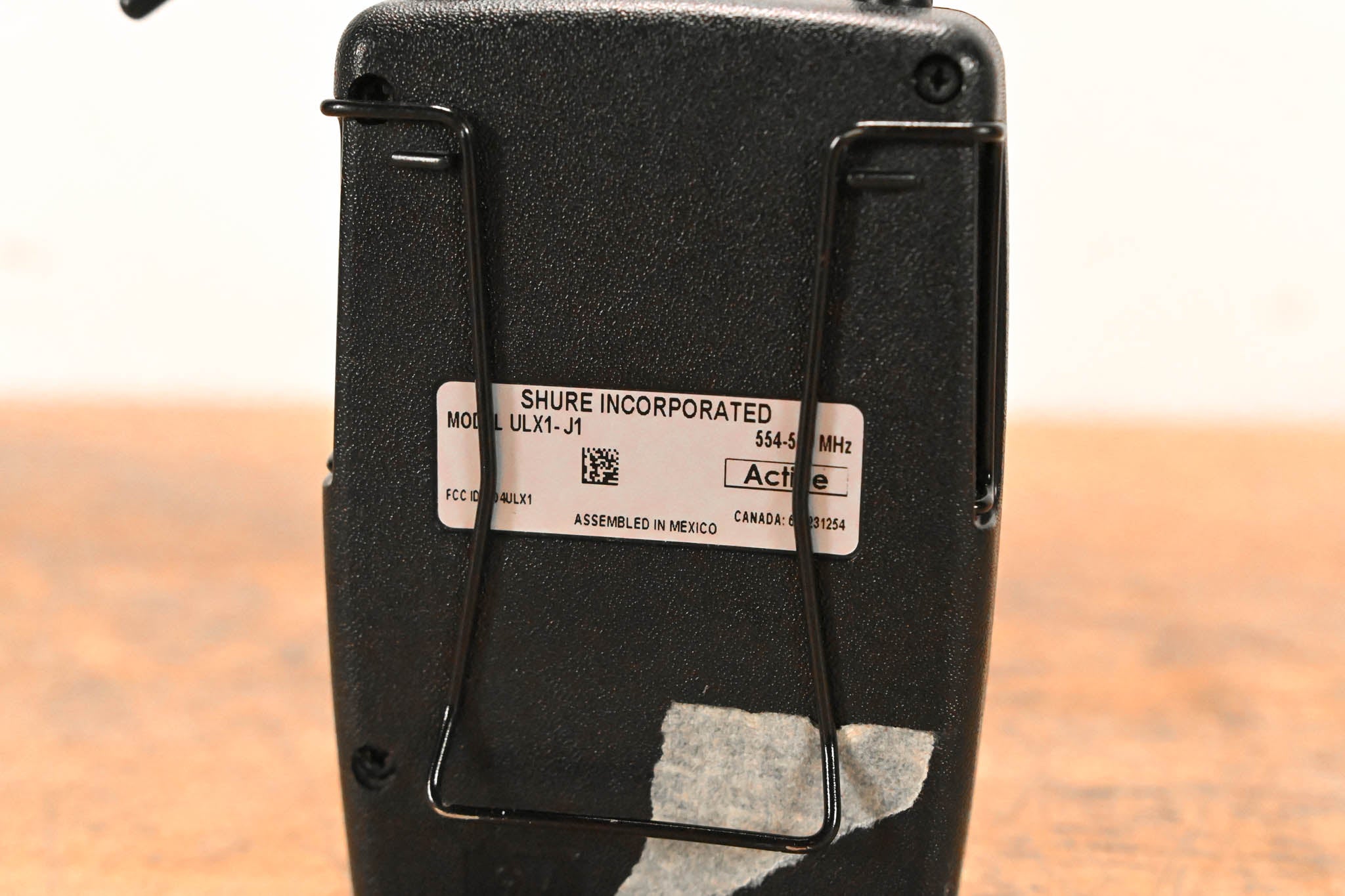 Shure ULXS14 Bodypack Wireless System - J1 Band: 554-590 MHz