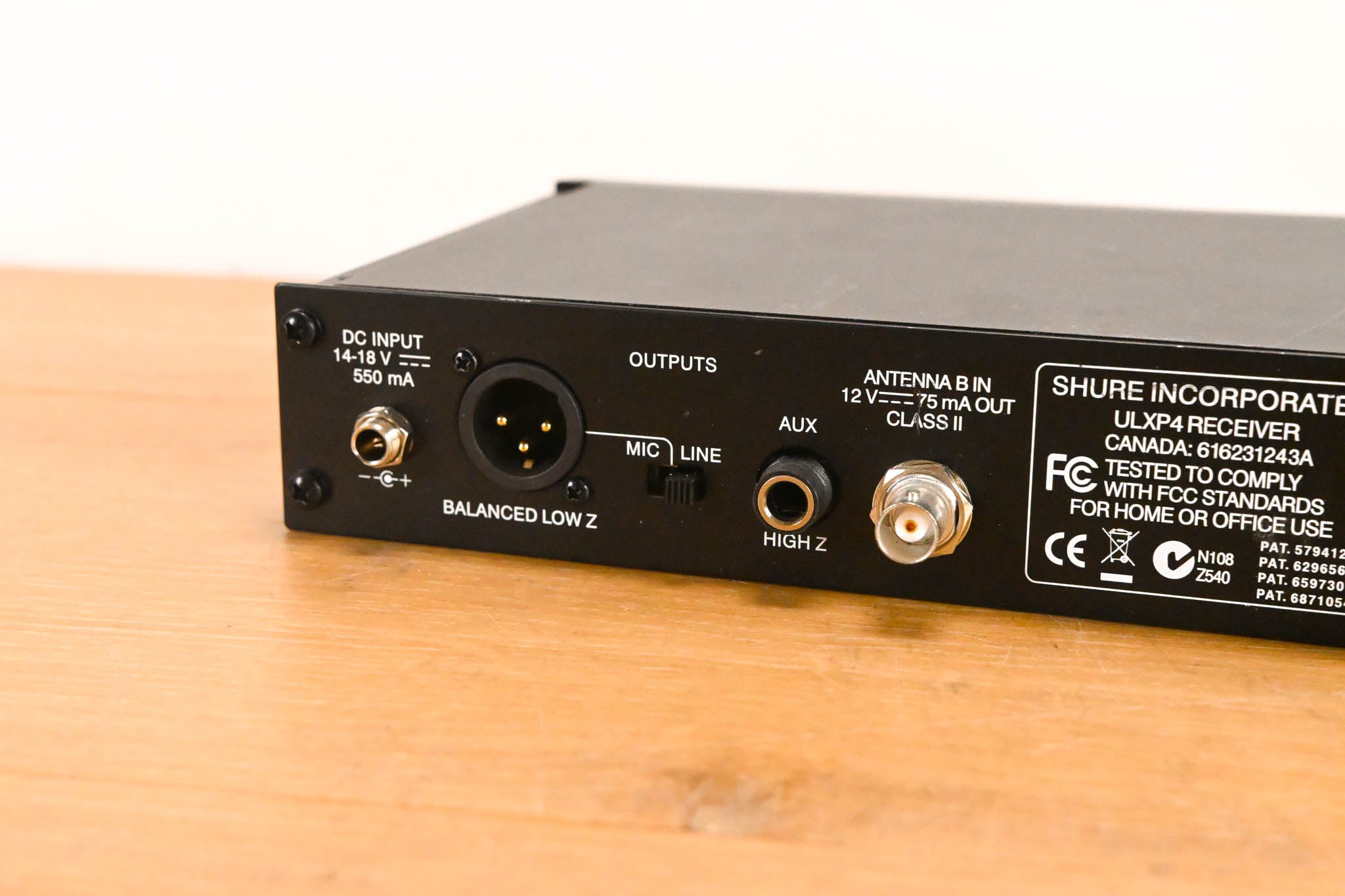 Shure ULXP24/58 Handheld Wireless System - J1 Band (NO POWER SUPPLY)