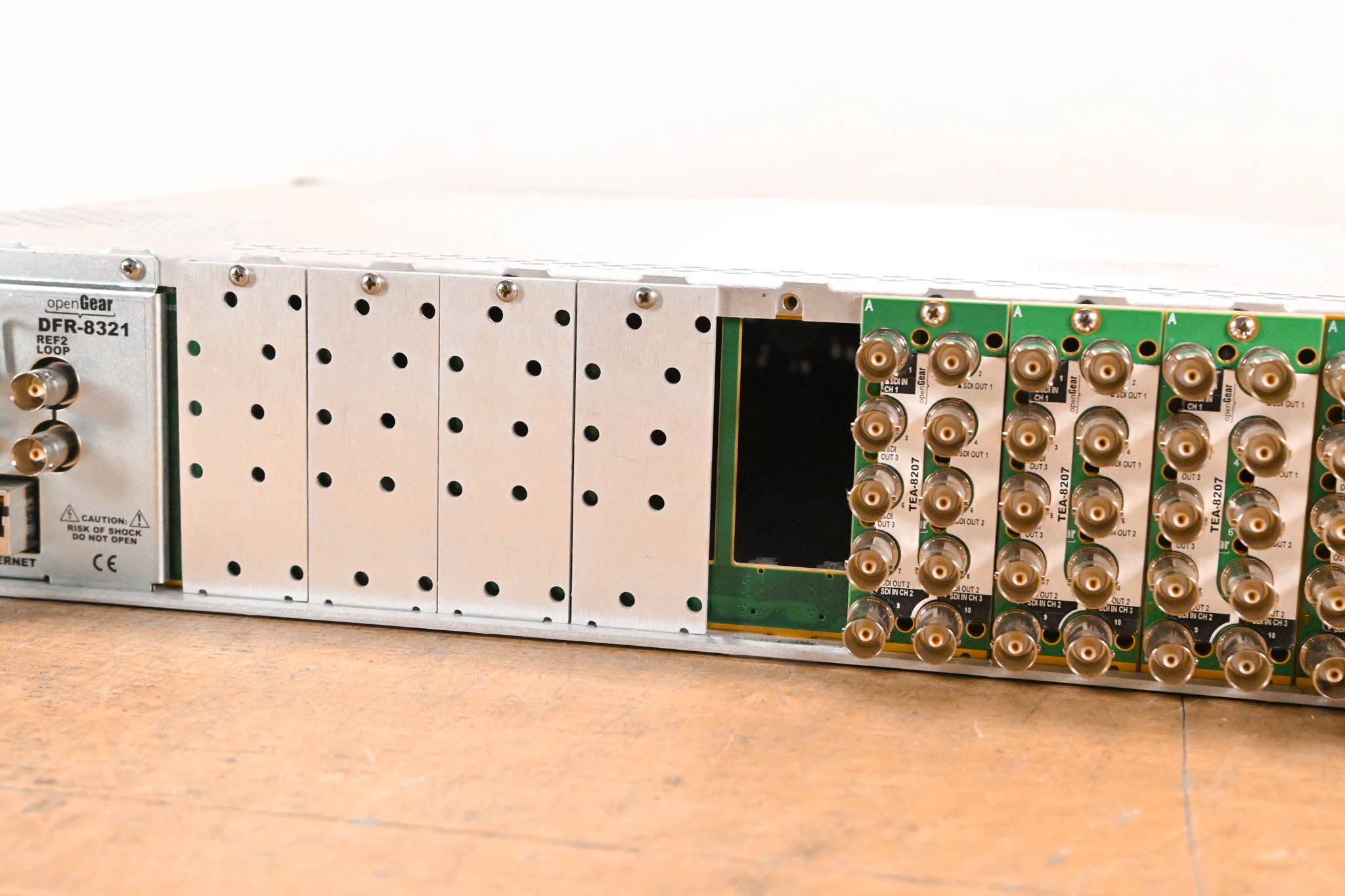 OpenGear DFR-8321 2RU Modular Frame with Cards