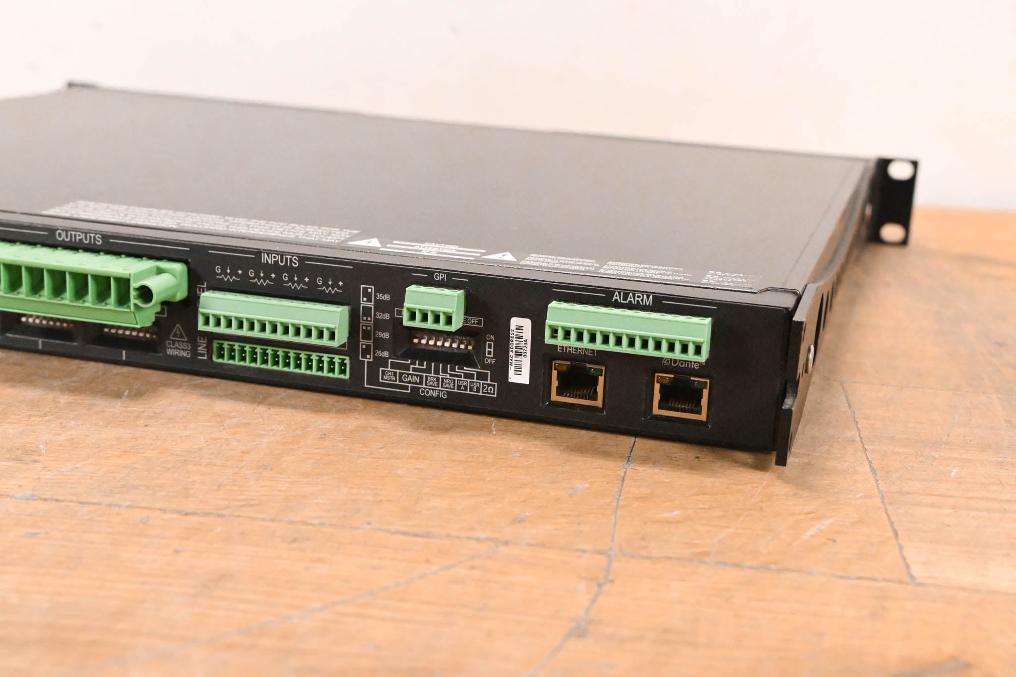 Void Bias Q2 4-Channel DSP Power Amplifier w/ Dante