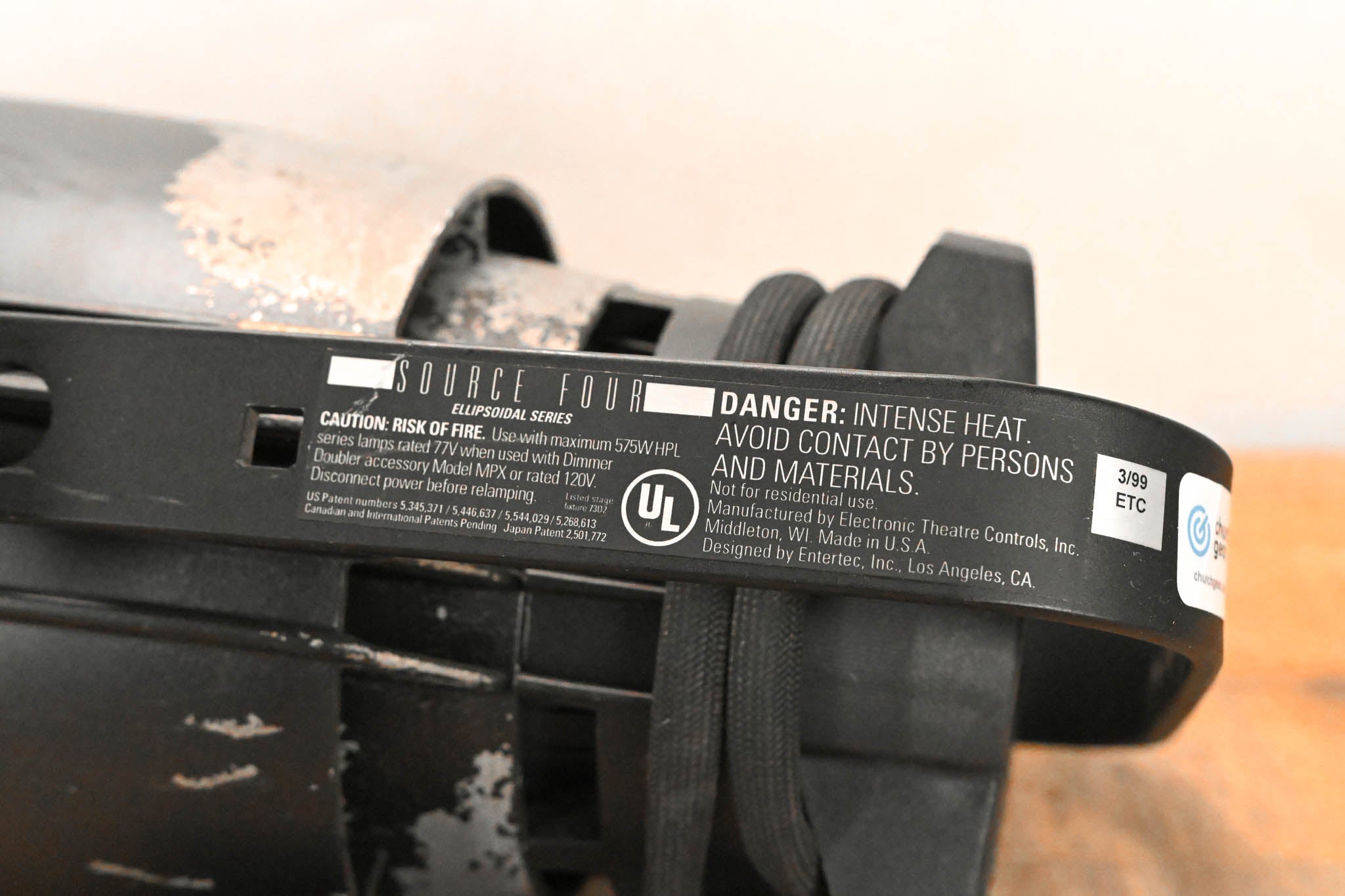 ETC Source Four 575 19 Degree Ellipsoidal Light