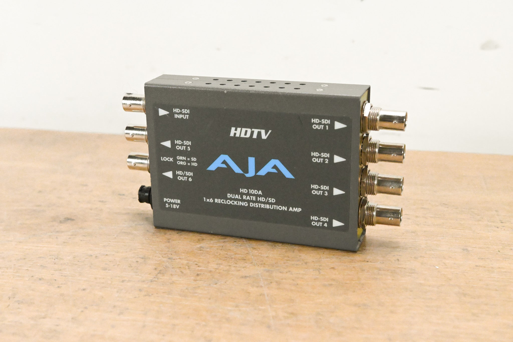 AJA HD10DA 1x6 Distribution Amplifier (NO POWER SUPPLY)