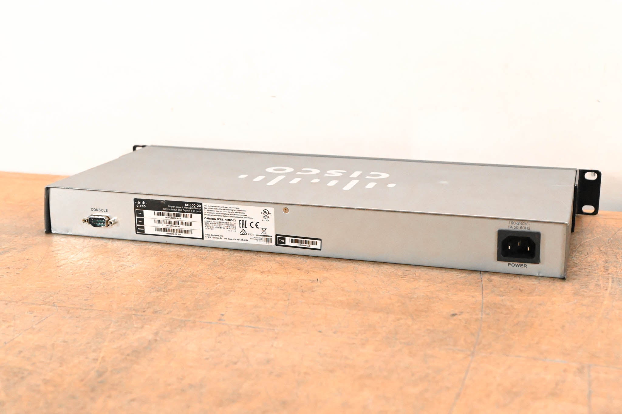 Cisco SG300-20 20-Port Gigabit Managed Switch