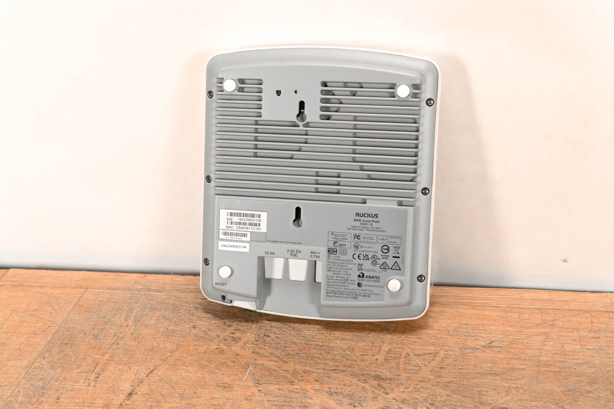 Ruckus R650 Indoor Access Point