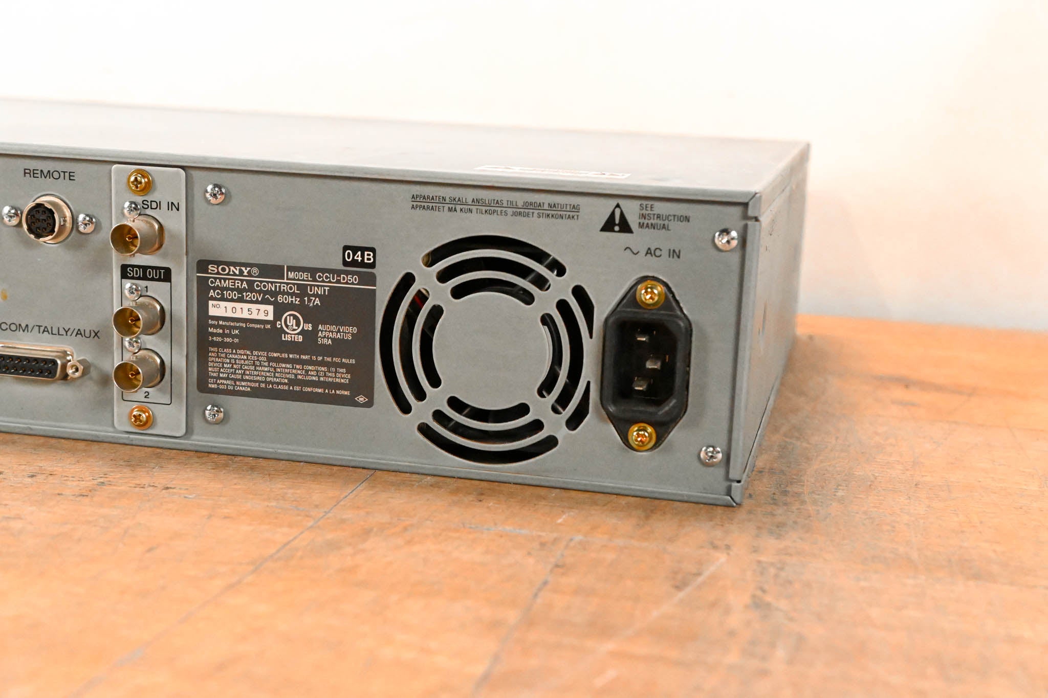 Sony CCU-D50 Camera Control Unit