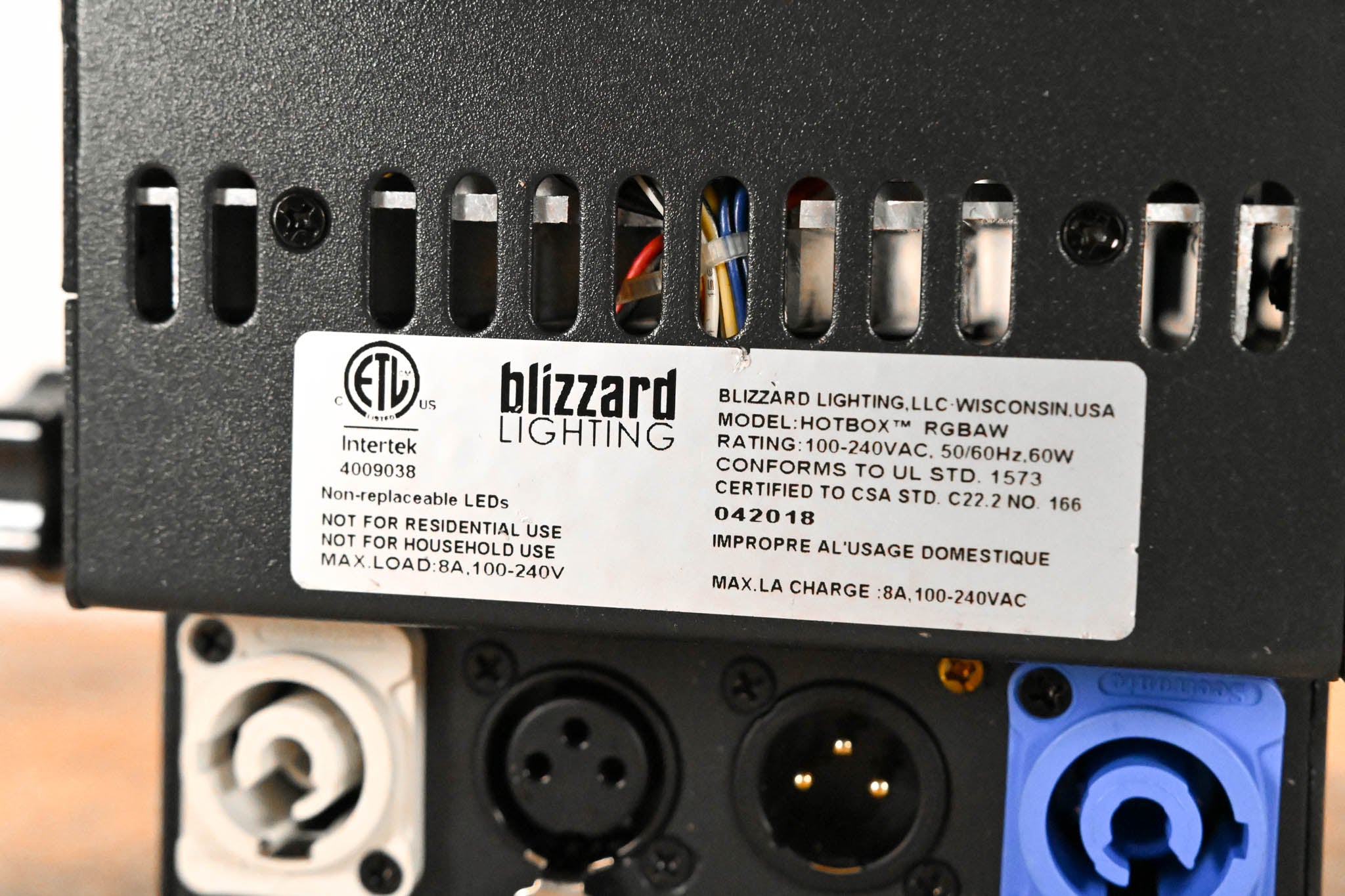 Blizzard Lighting HotBox5 RGBAW LED Light