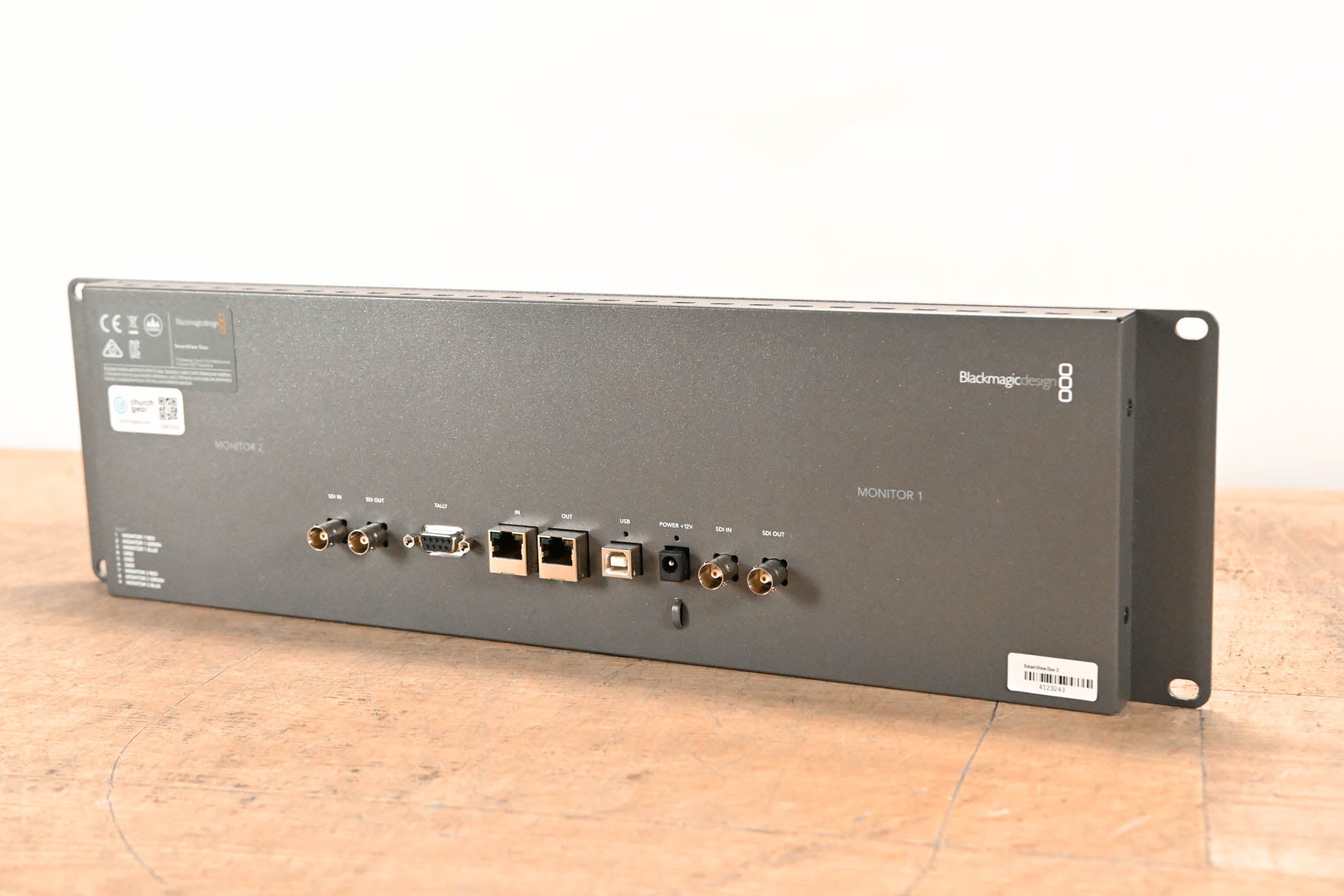 その他 Blackmagic Design SmartView Duo Blackmagic Design SmartView Duo Rackmountable Dual HDL-SMTVDUO2