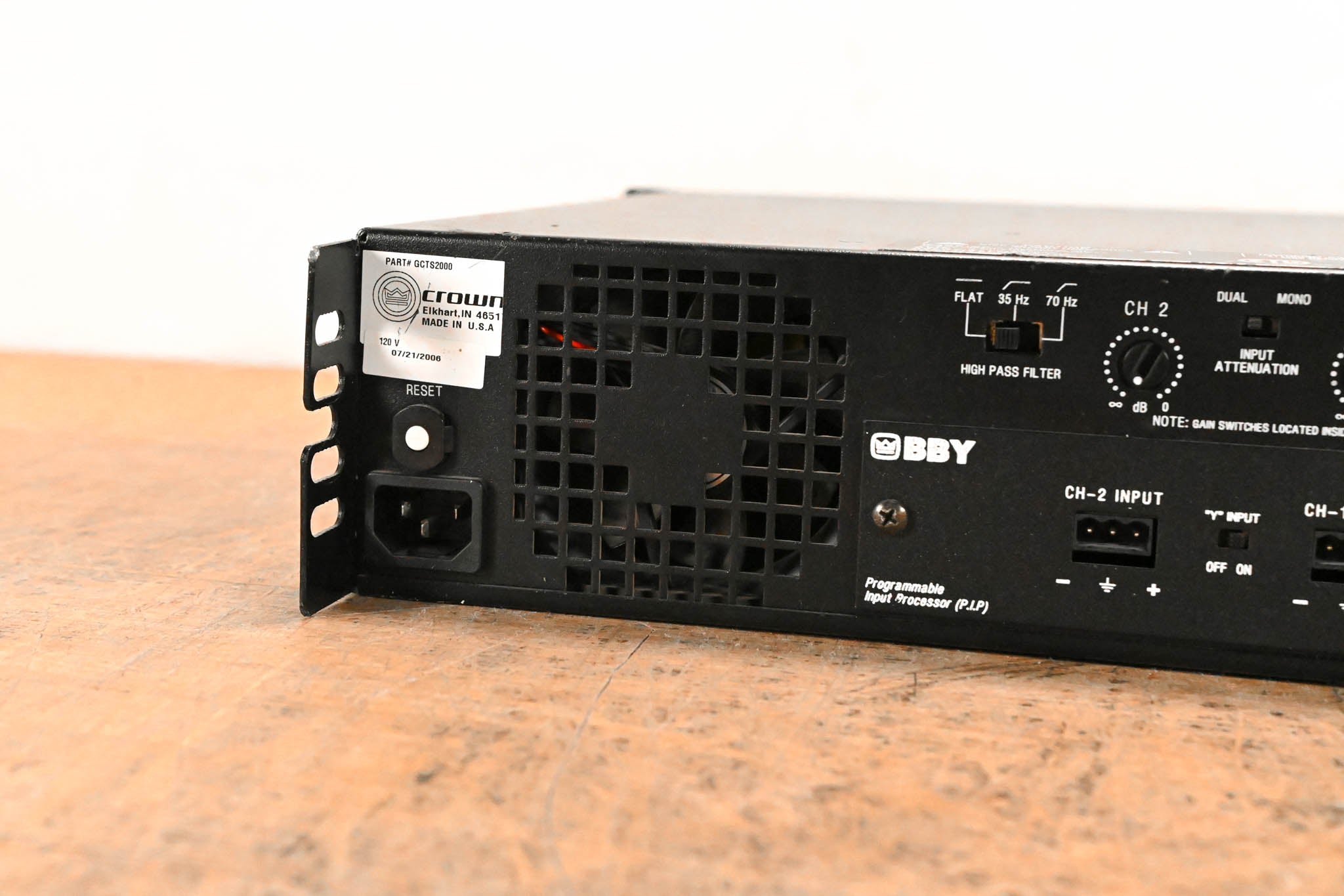 Crown CTs 2000 2-Channel 1000W Power Amplifier