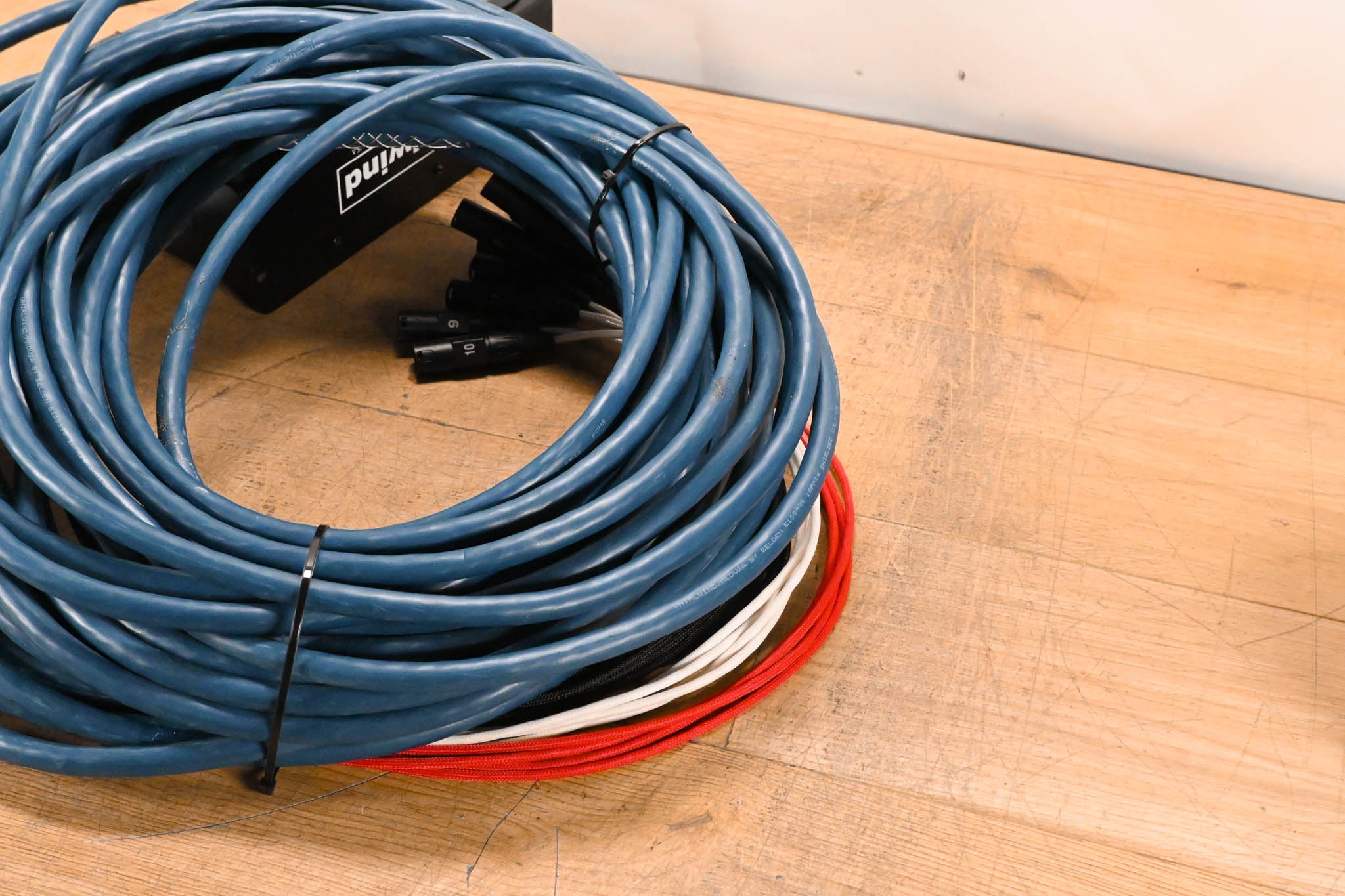 Whirlwind Medusa 12x4 XLR Stage Box to Fanout Snake - 100ft