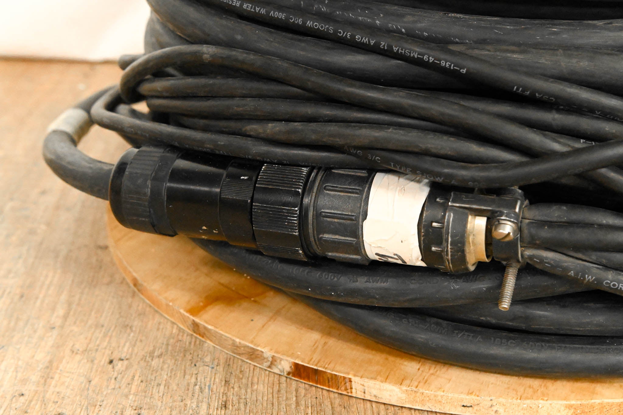 Socapex 19-Pin Connector to Stage Pin Loom 150' Cable