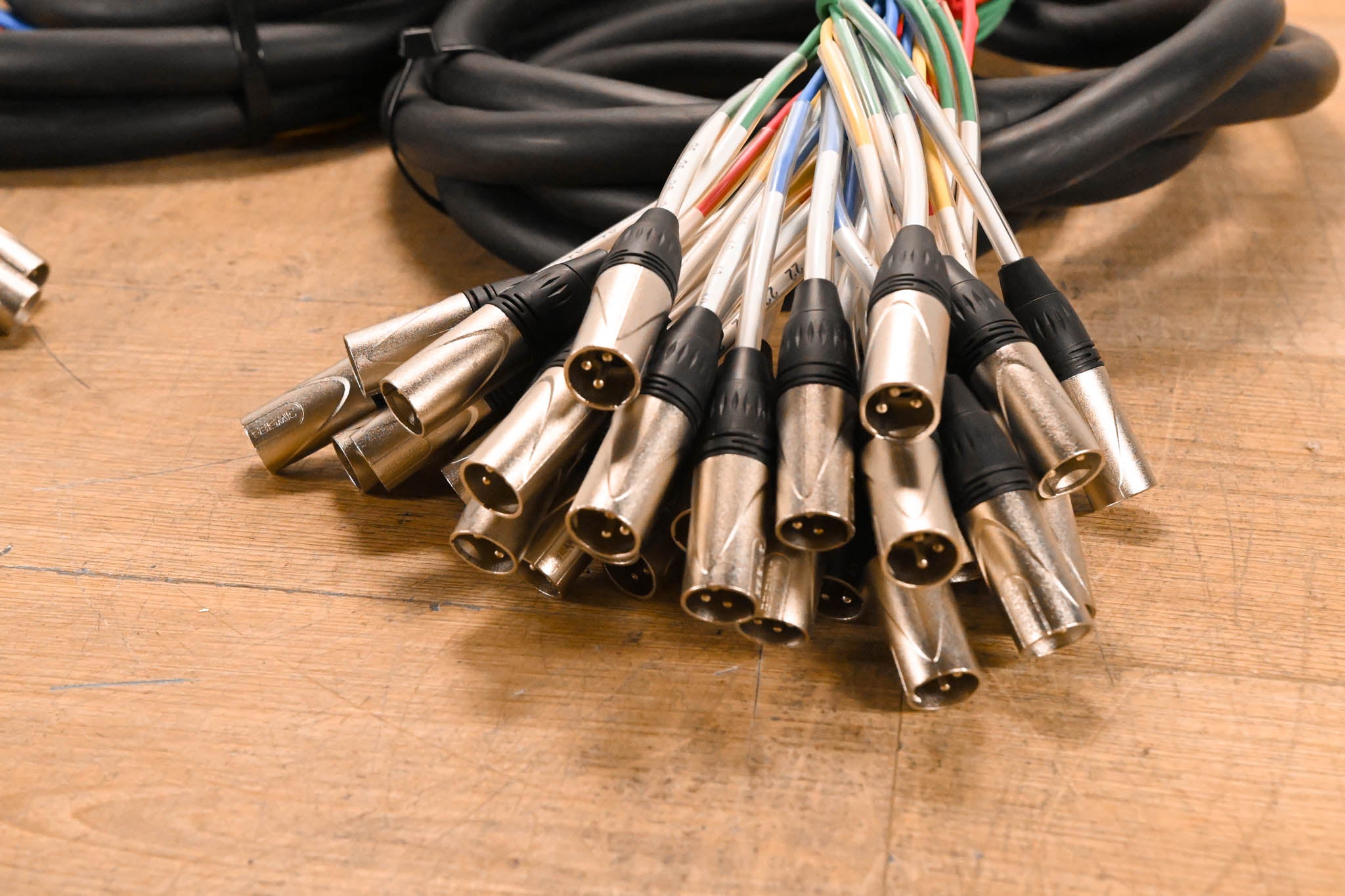 Seismic Audio SARMSS-32x1515 - 32-CH XLR TRS Combo Splitter Snake Cable