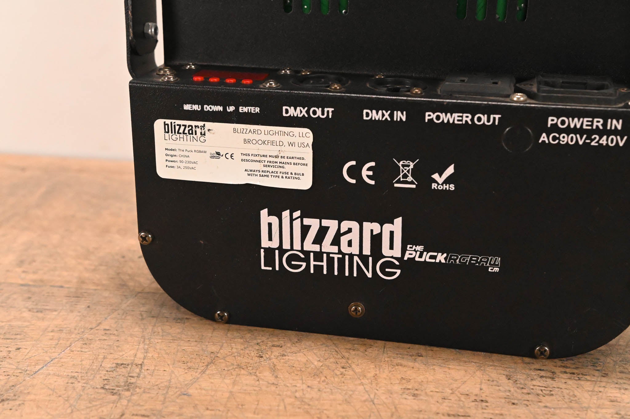 Blizzard Lighting The Puck RGBAW Flat LED PAR Can