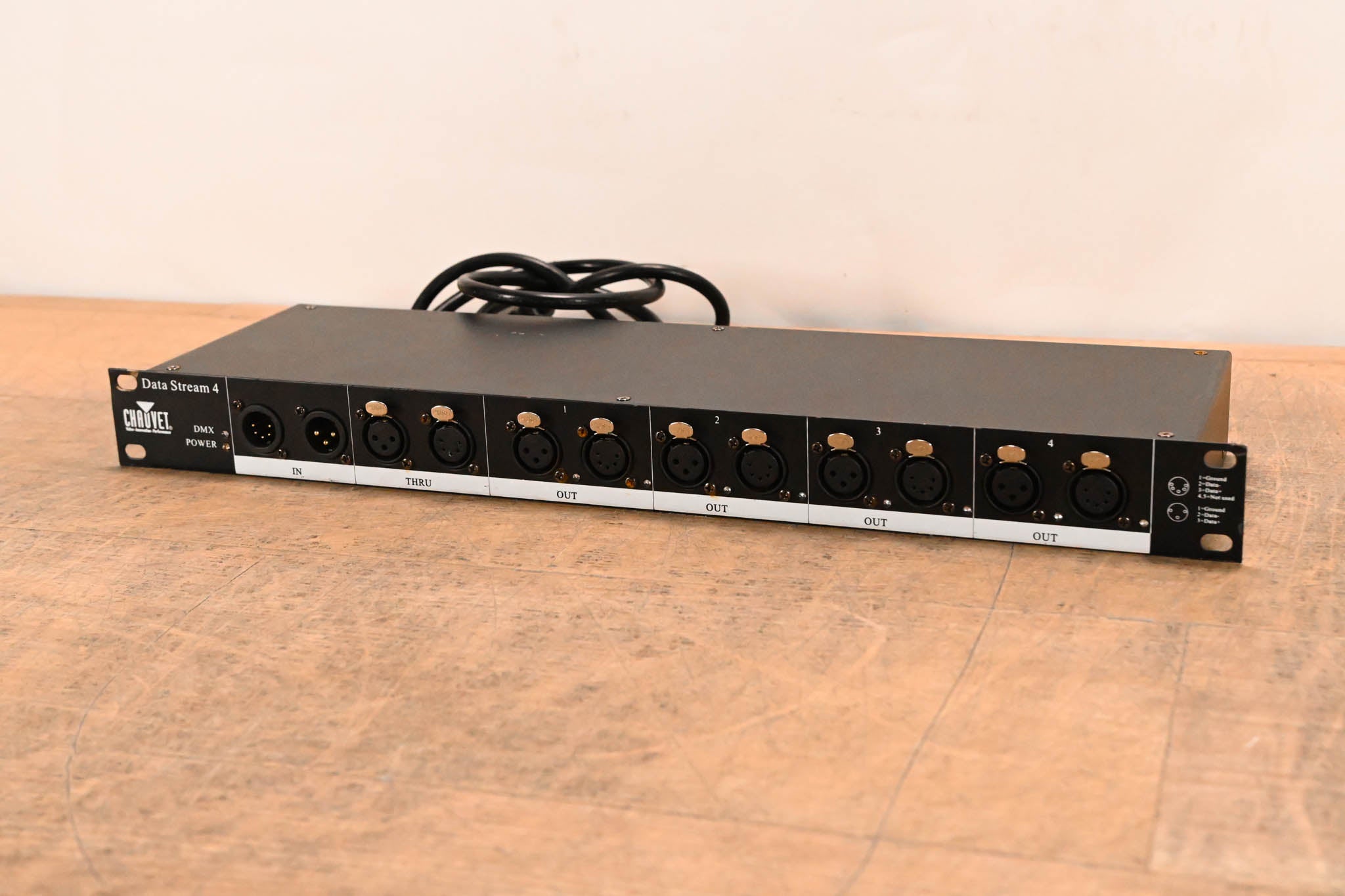 Chauvet Data Stream 4 DMX-512 Optical Splitter