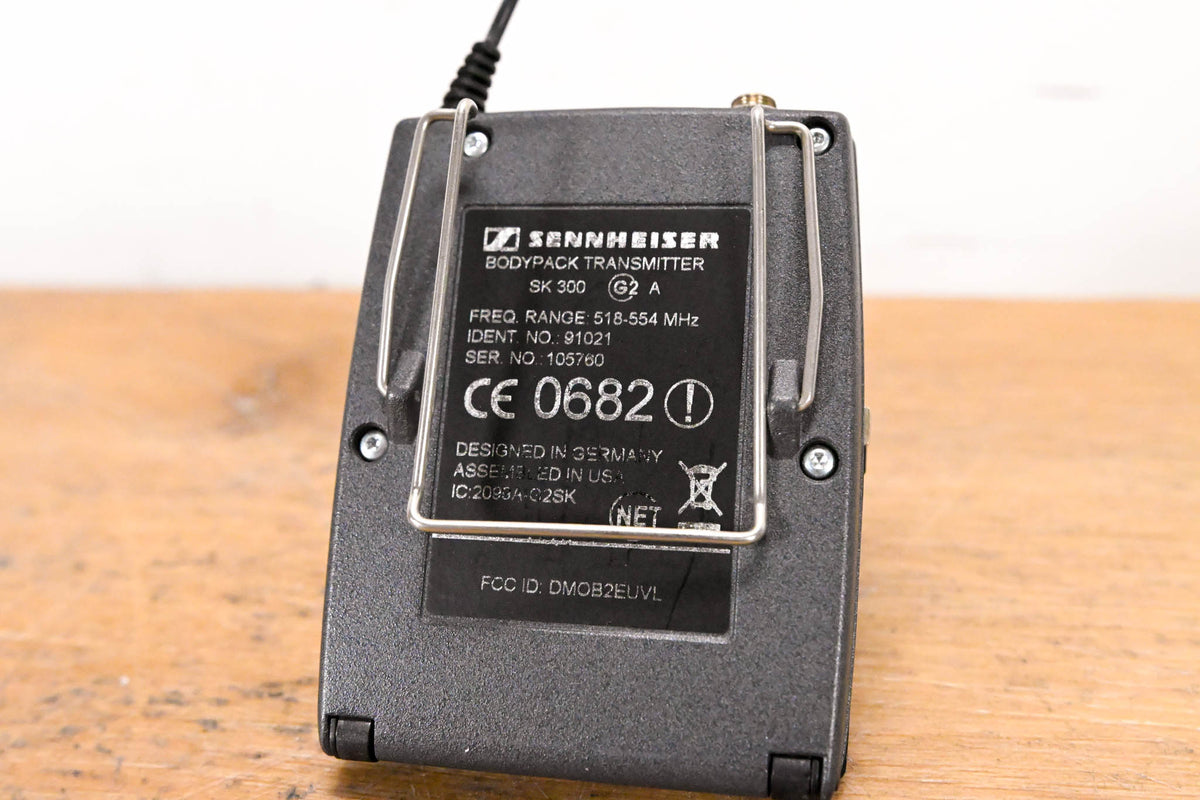 Sennheiser SK 300 G2 Wireless Bodypack Transmitter A Range: 518-554 MHz