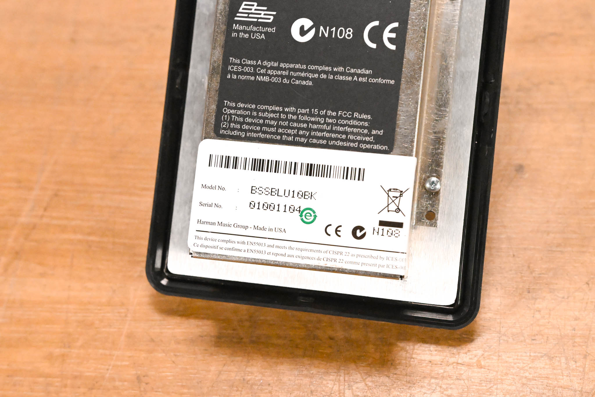 BSS BLU-10-BLK Touchscreen Programmable Controller (NO POWER SUPPLY)
