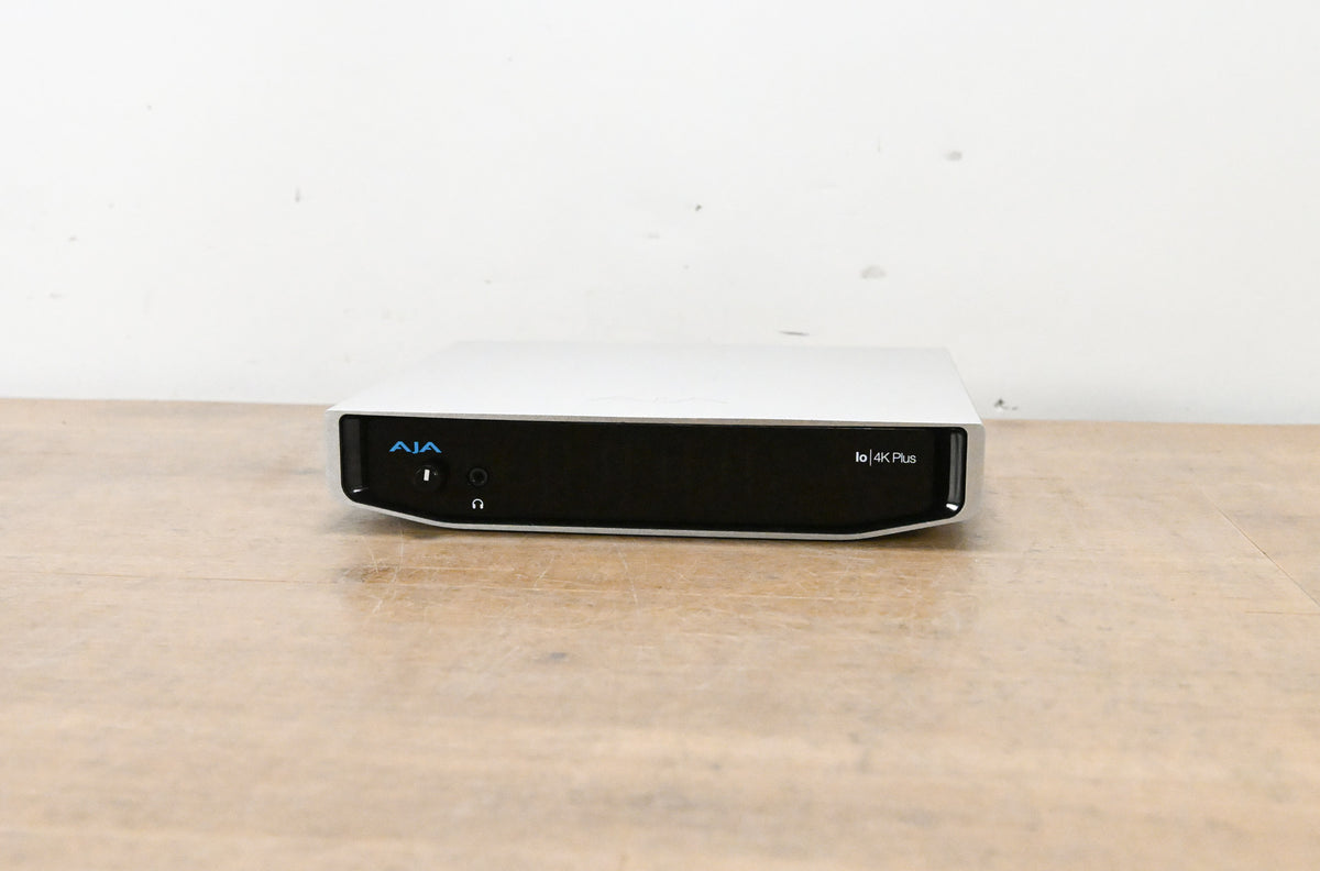 AJA Io 4K Plus Professional Video I/O for Thunderbolt 3 NO POWER SUPPLY
